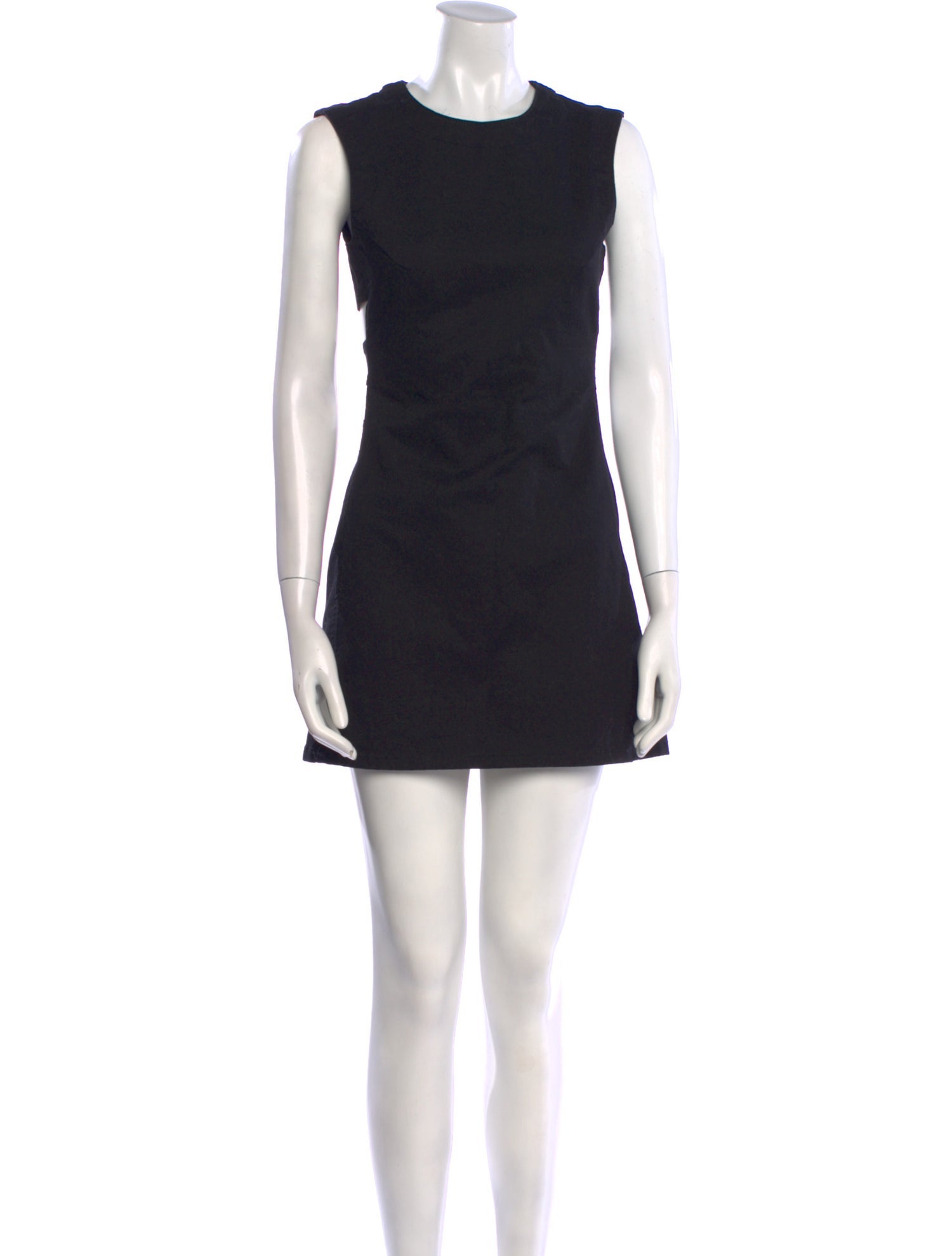 Maje Crew Neck Mini Dress