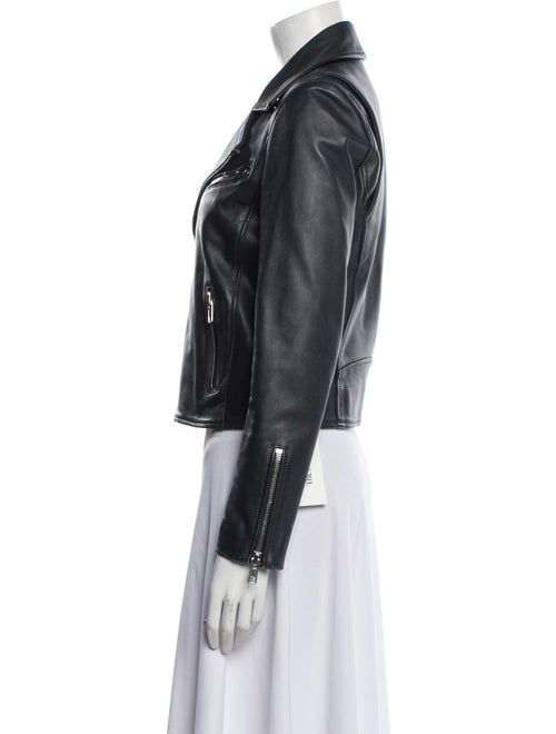 Maje Leather Biker Jacket