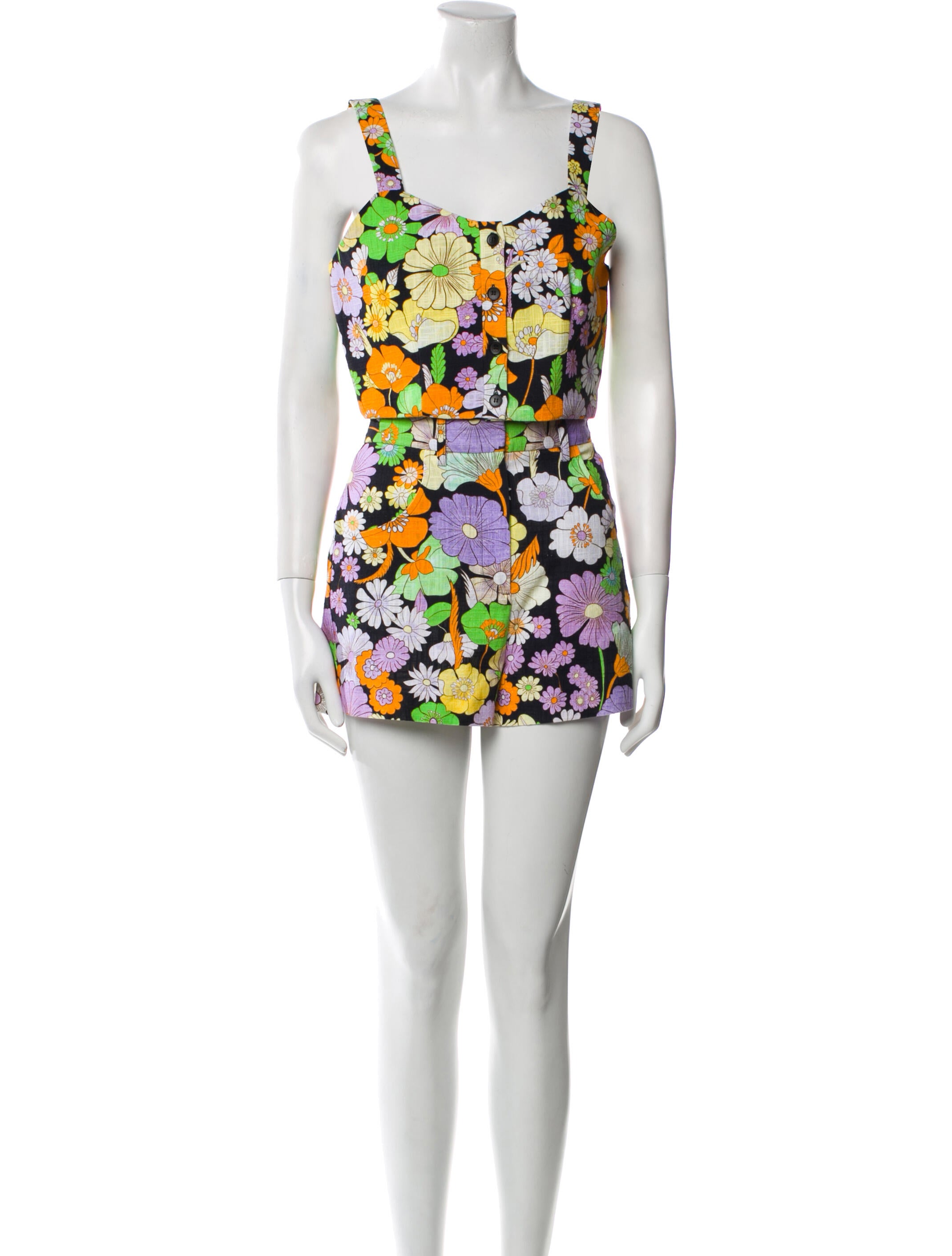 Maje Printed Short Set