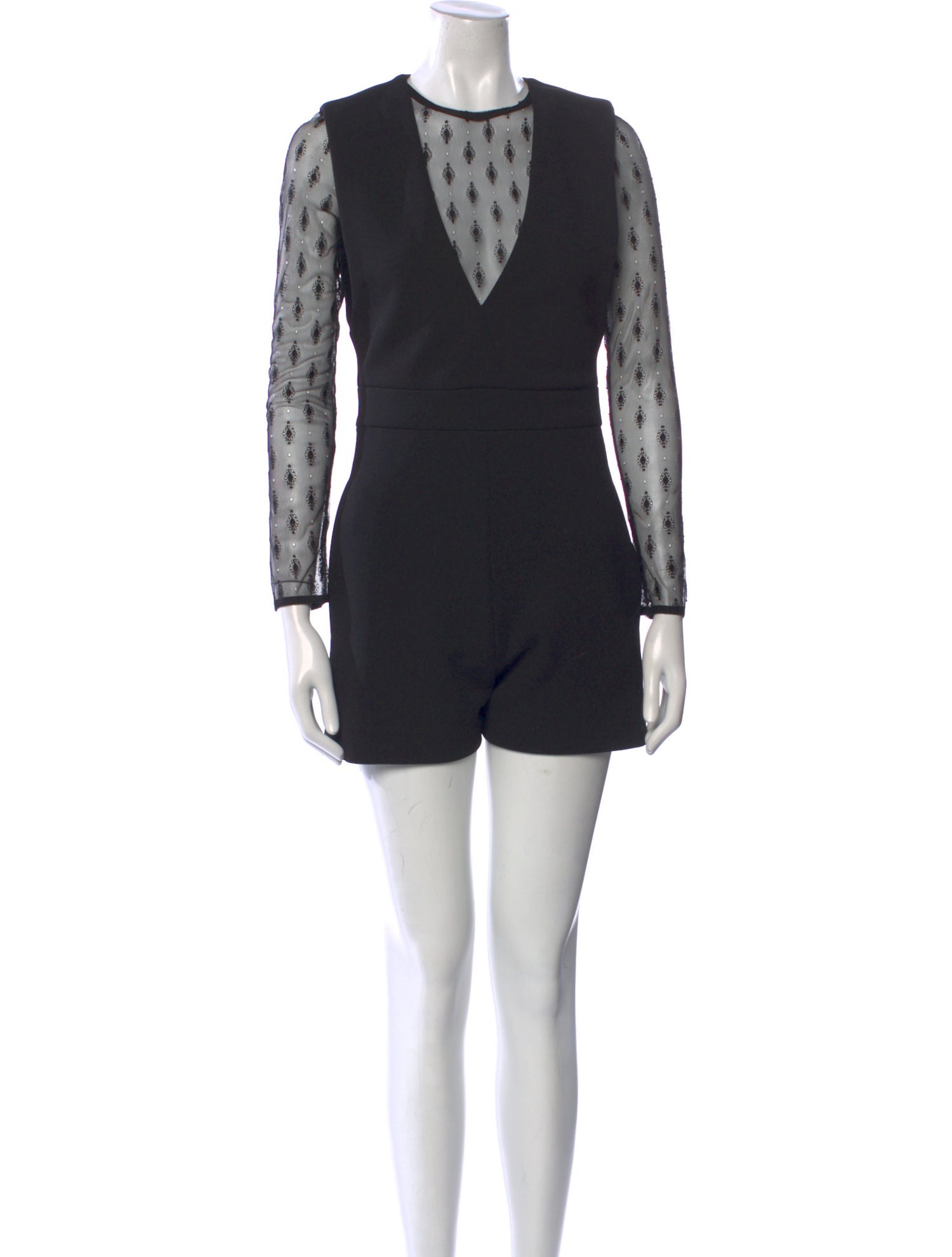 Maje Crew Neck Romper