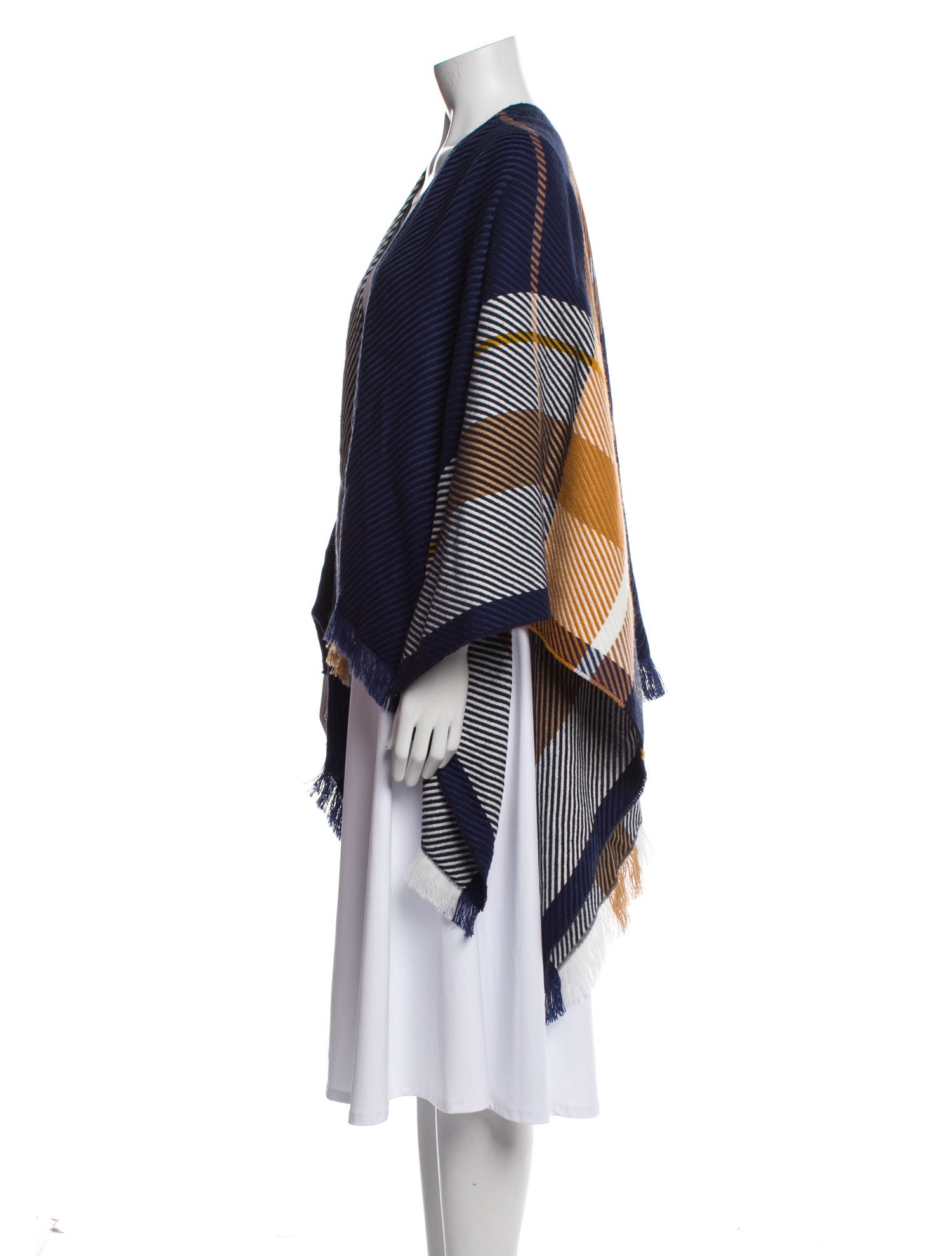 Maje Striped Shawl