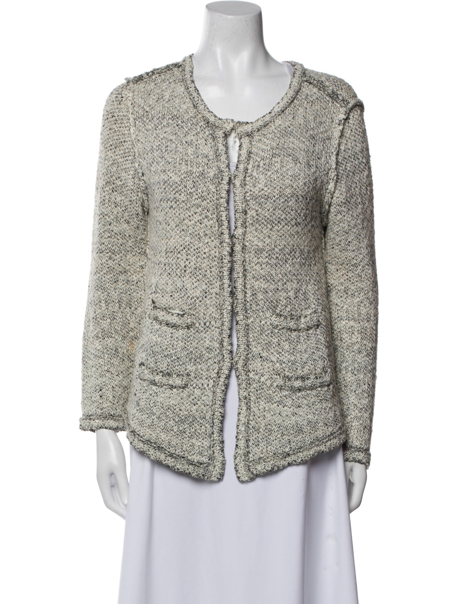 Maje Tweed Pattern Evening Jacket