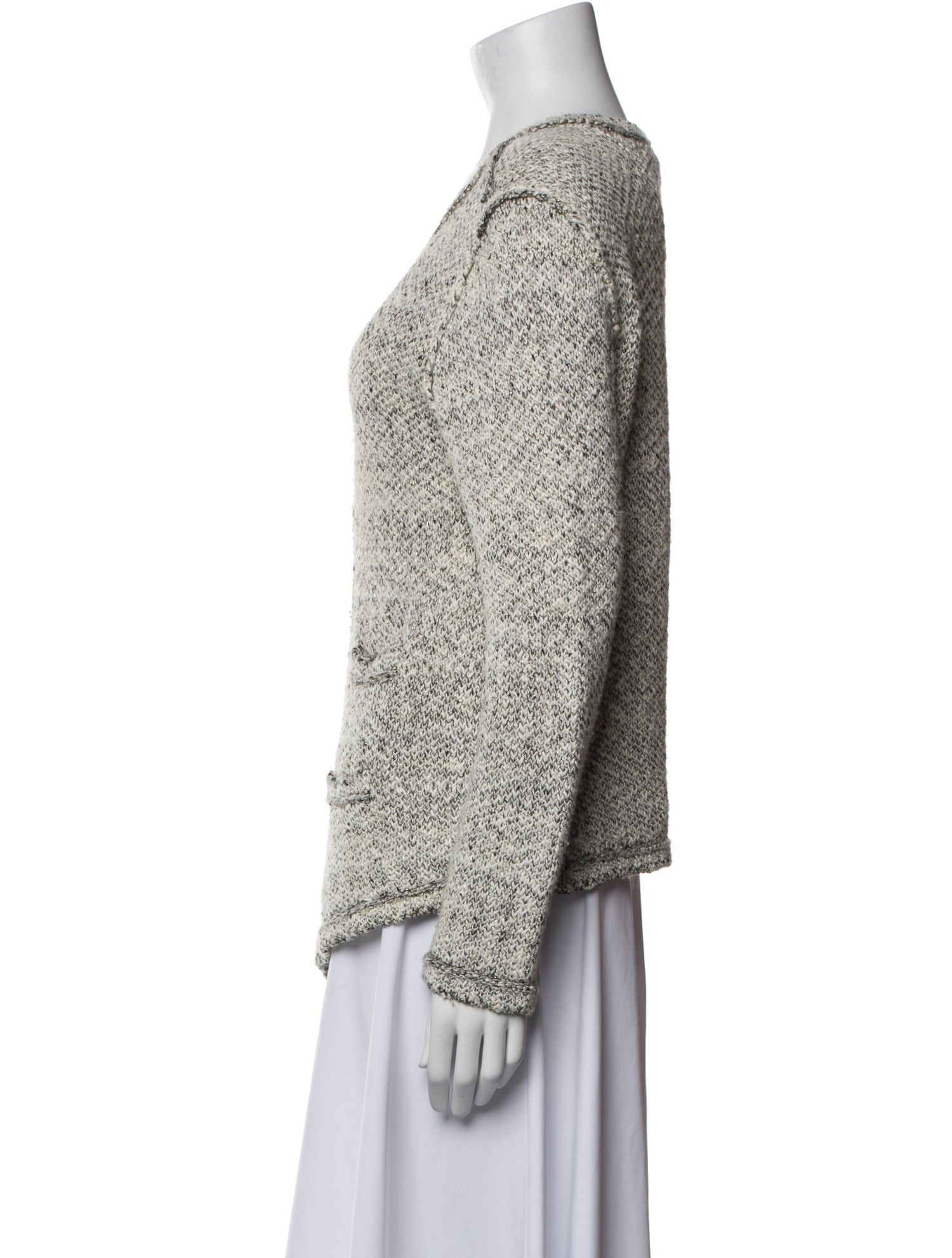 Maje Tweed Pattern Evening Jacket