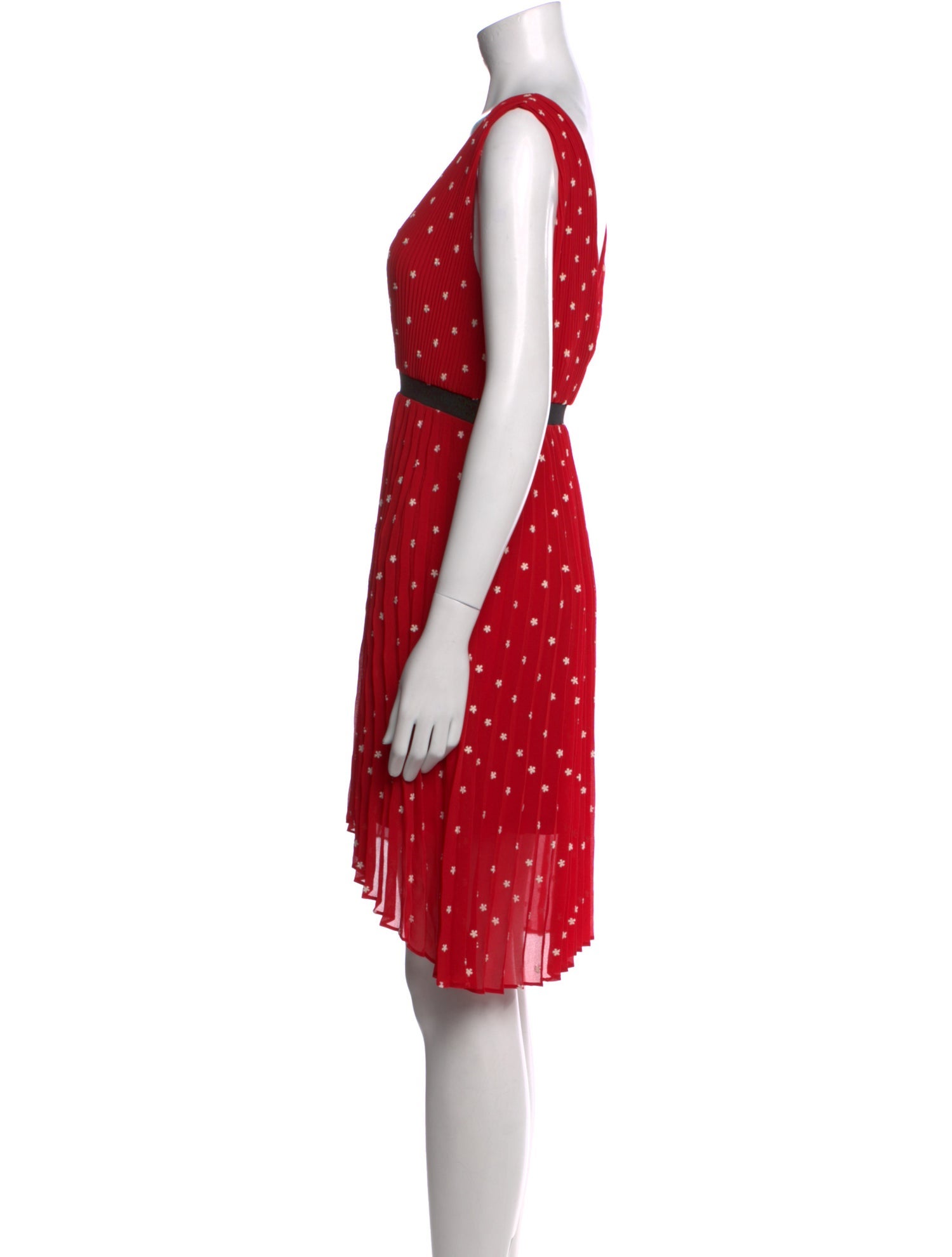 Maje Printed Mini Dress