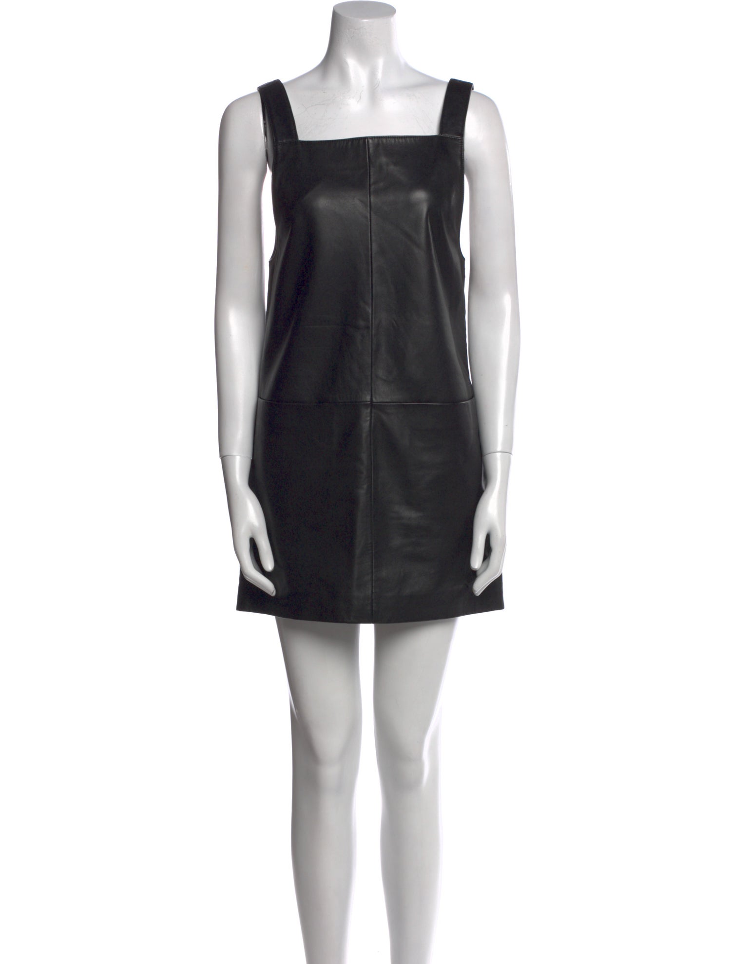 Maje Leather Mini Dress