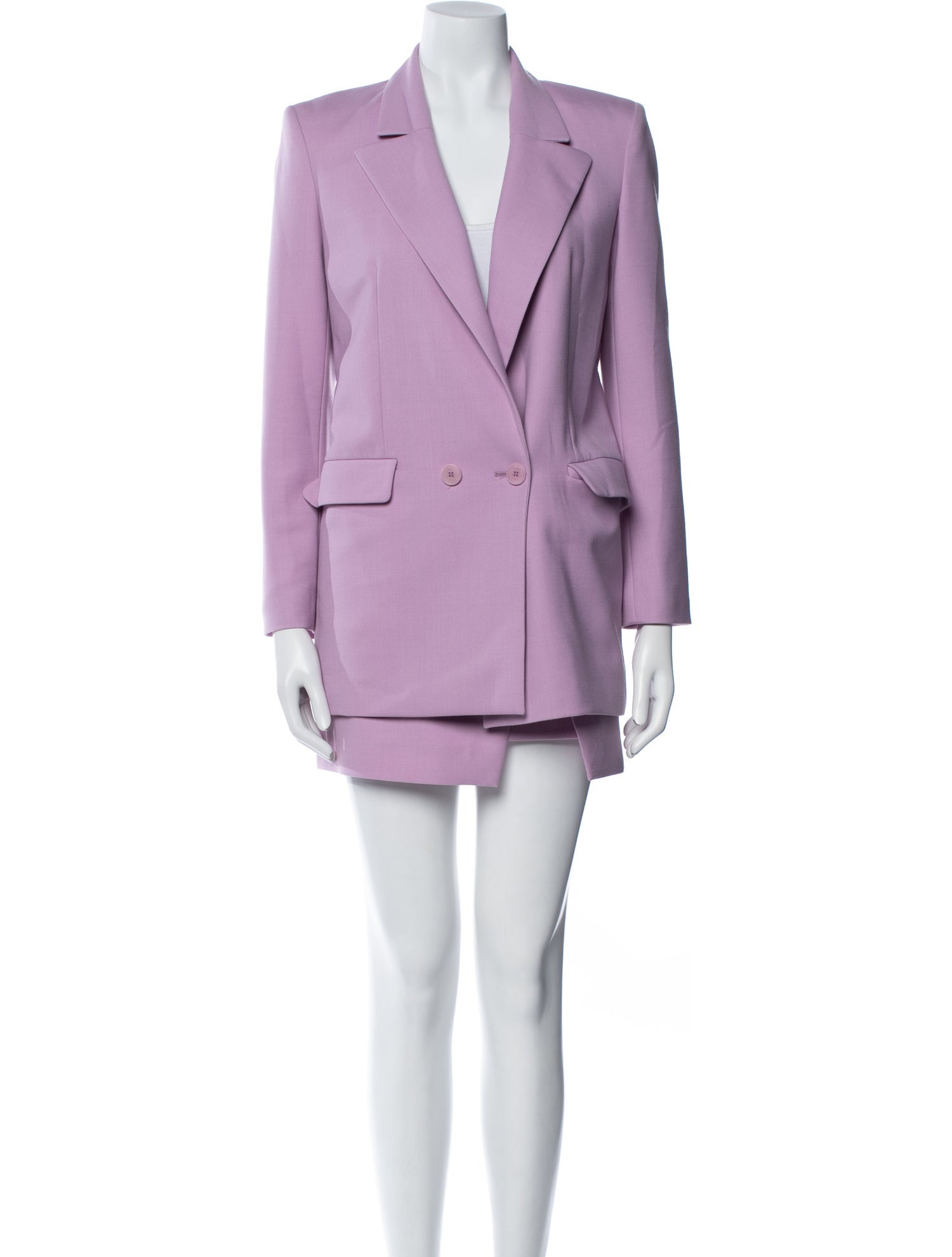 Maje Cutout Accent Skirt Suit