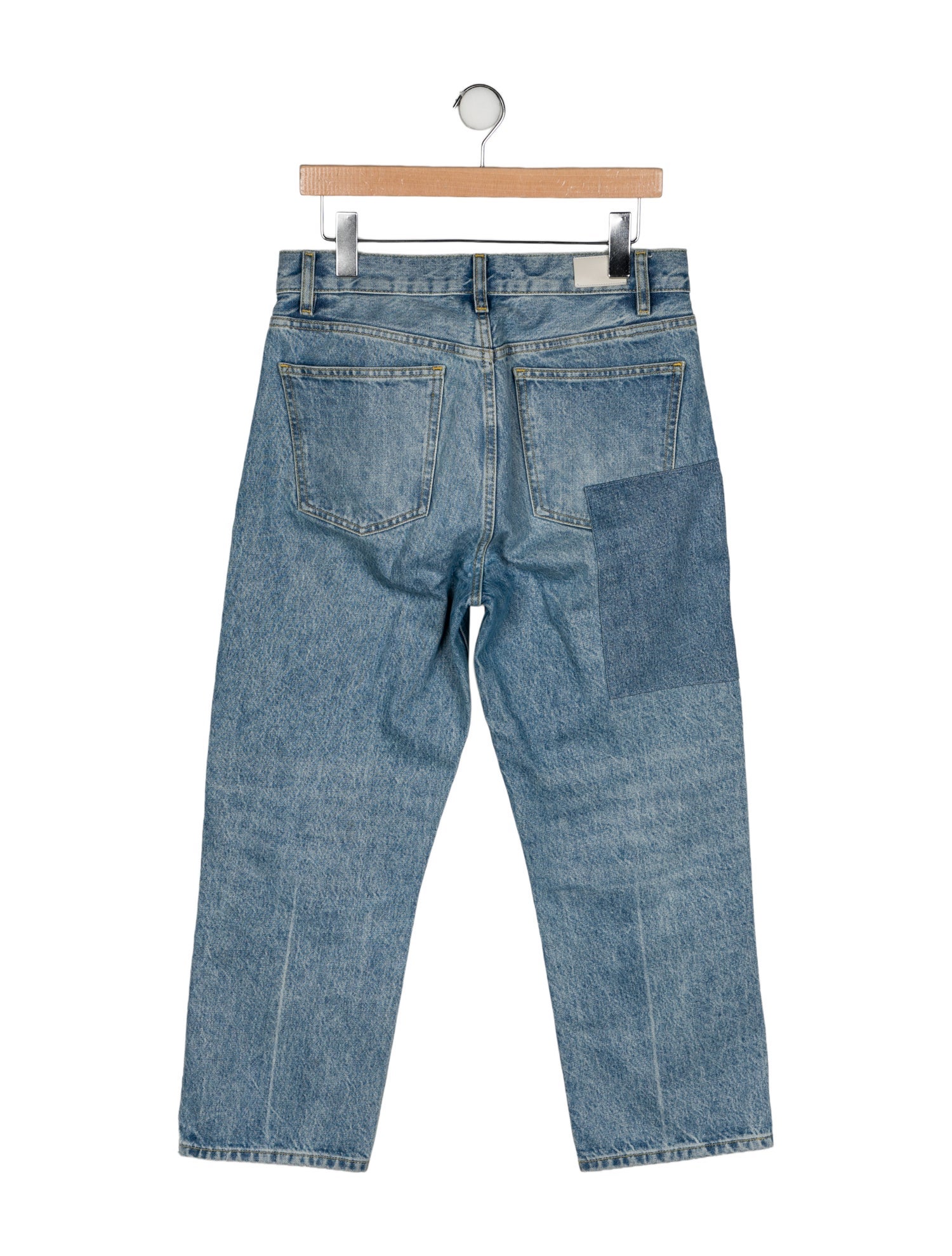 Maje High-Rise Straight Leg Jeans