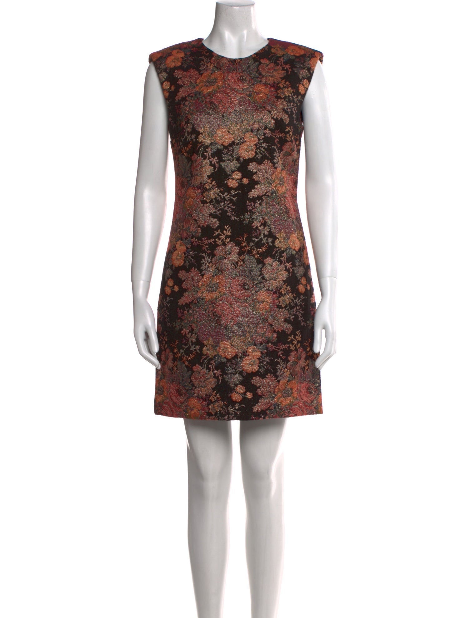 Maje Floral Print Mini Dress