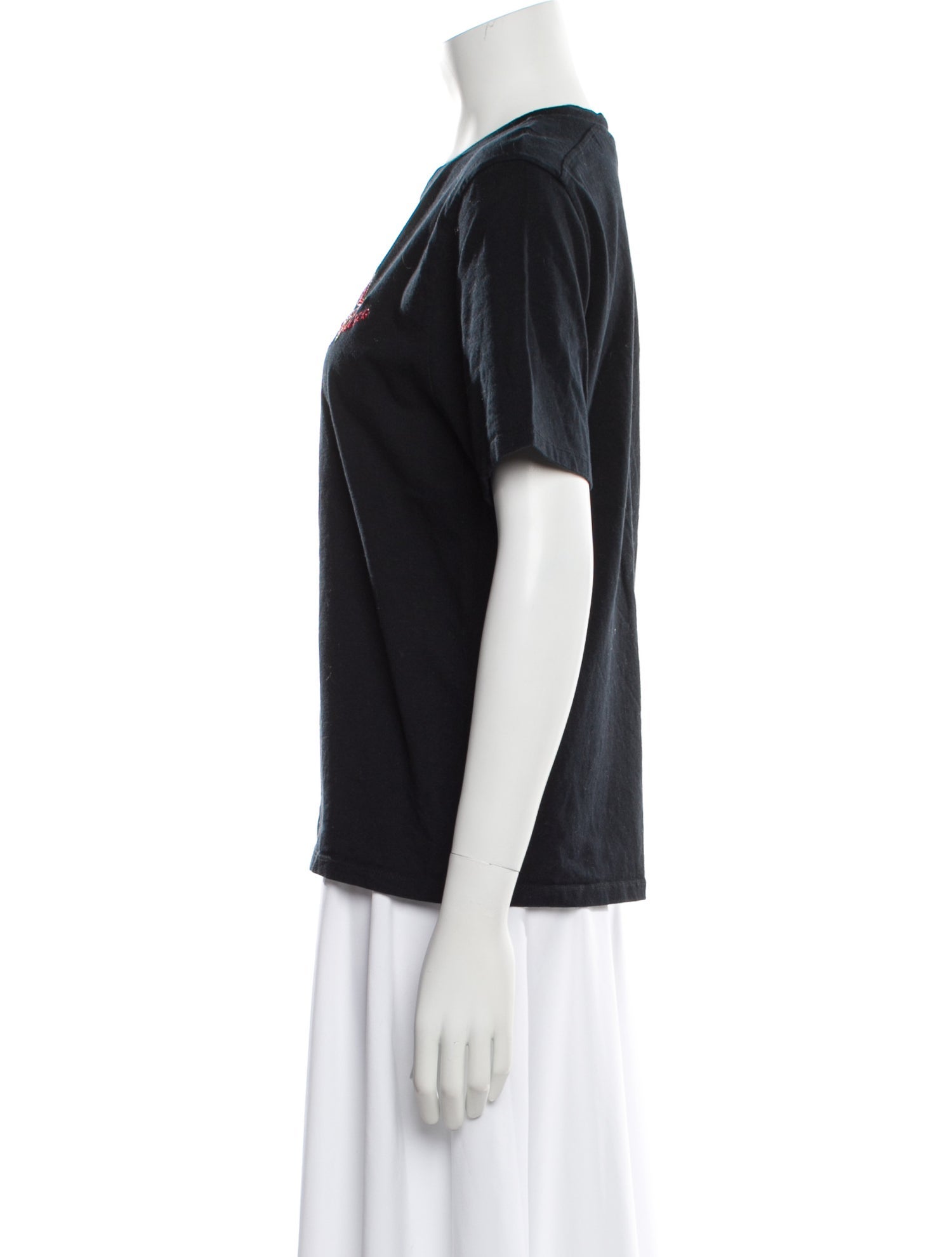 Maje Graphic Print Crew Neck T-Shirt