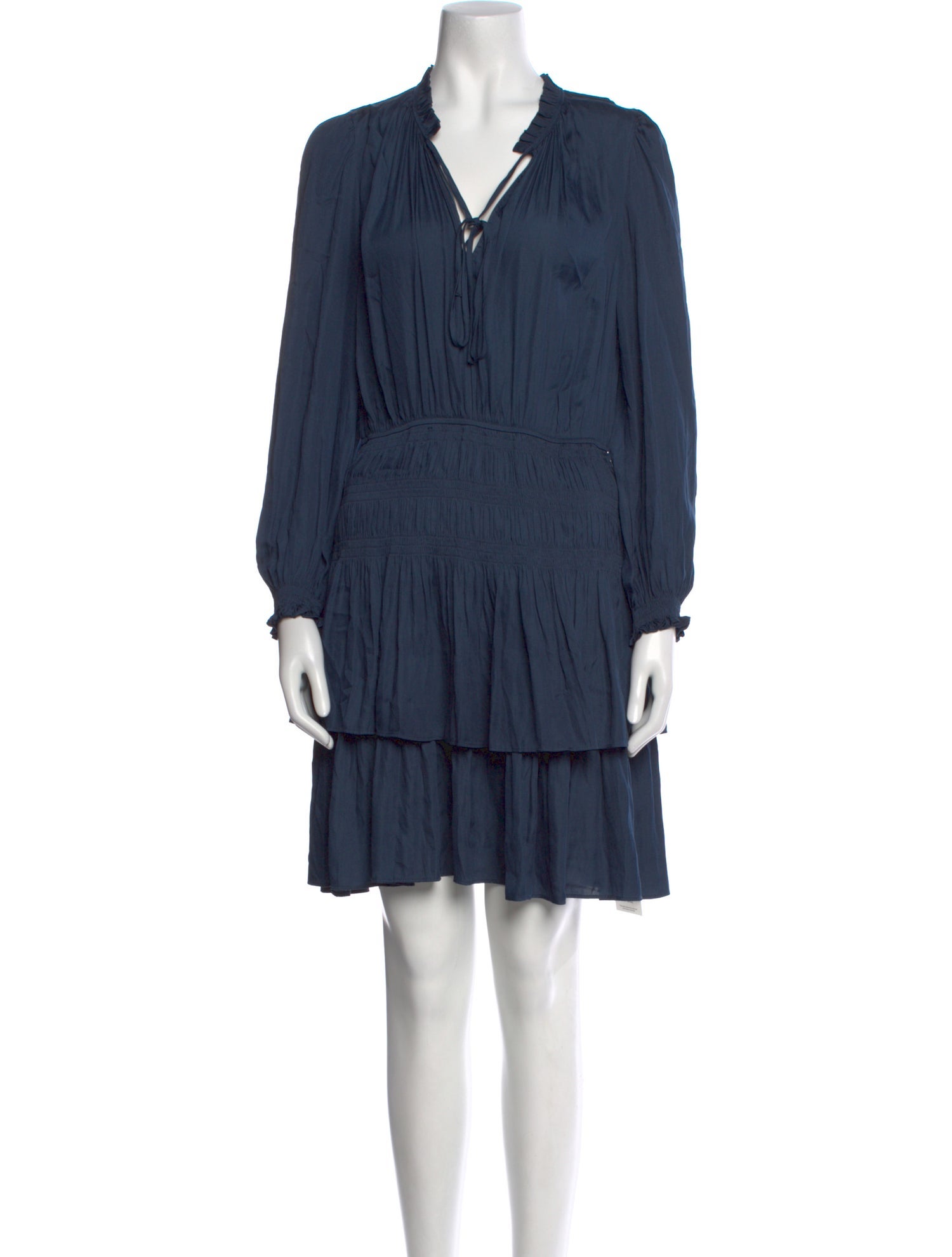 Maje V-Neck Mini Dress