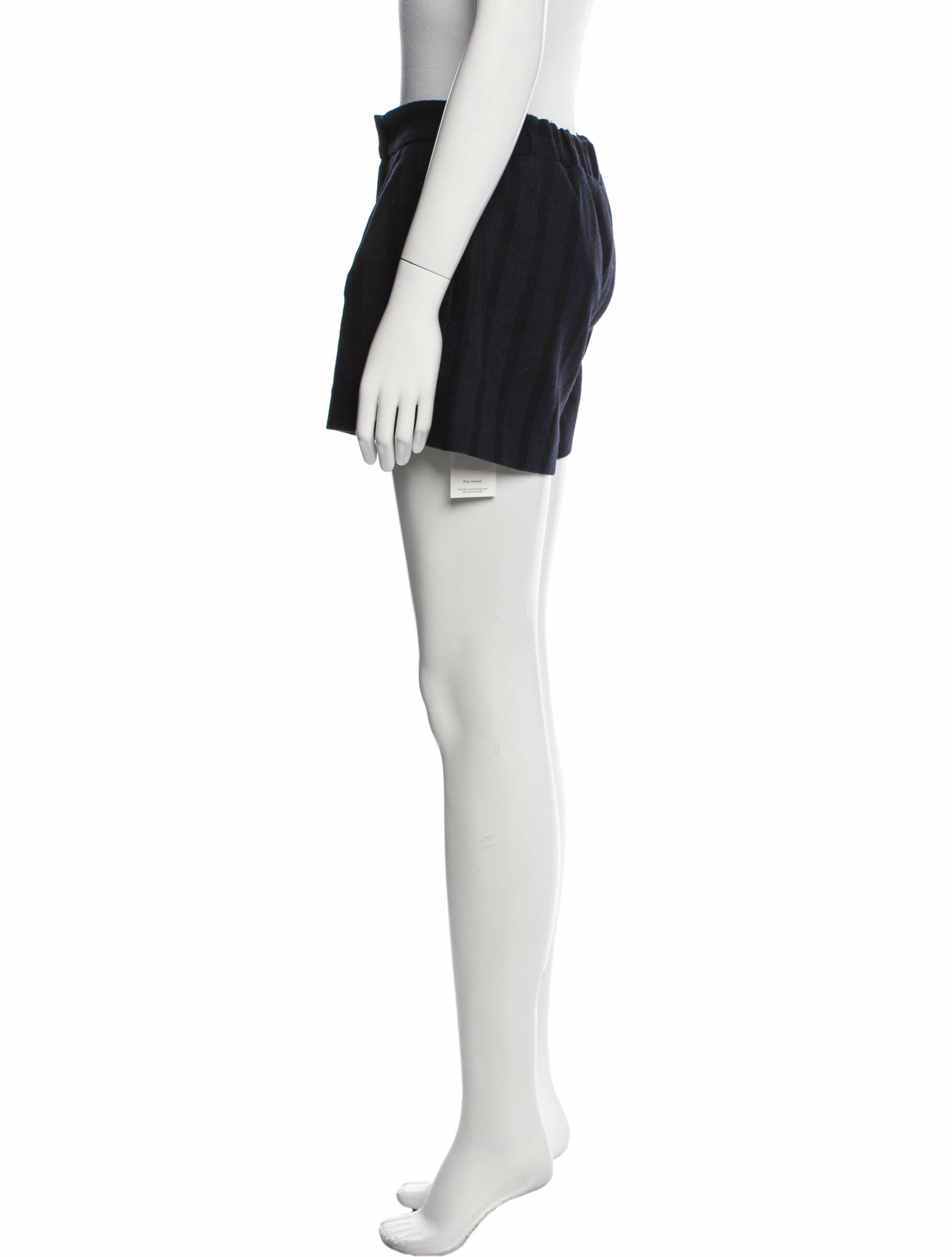 Maje Wool Mini Shorts