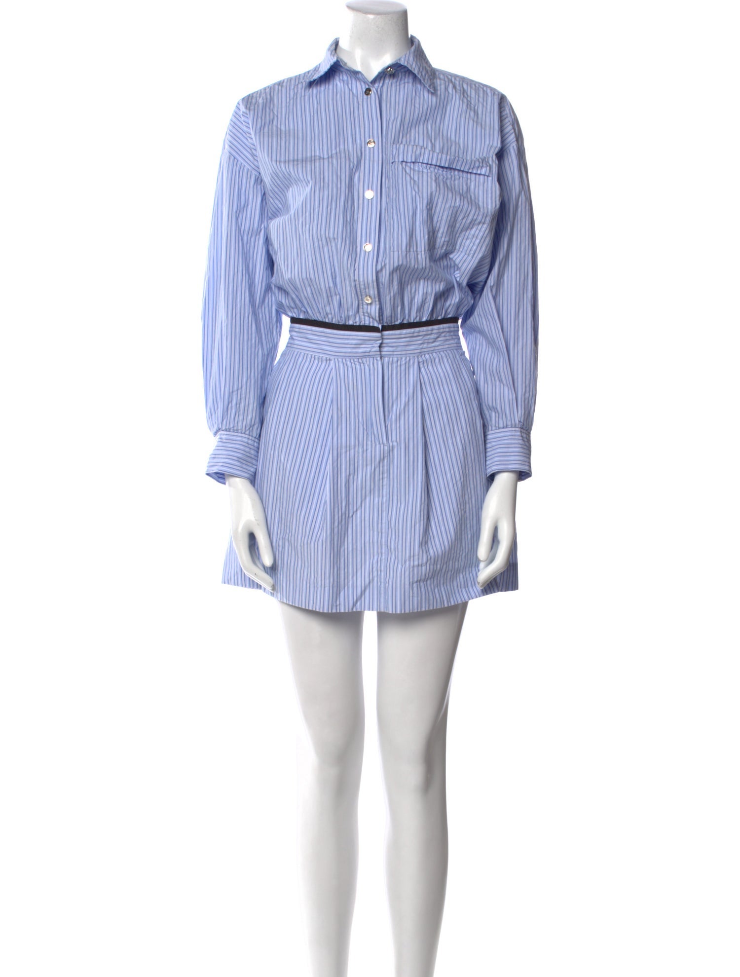 Maje Striped Mini Dress