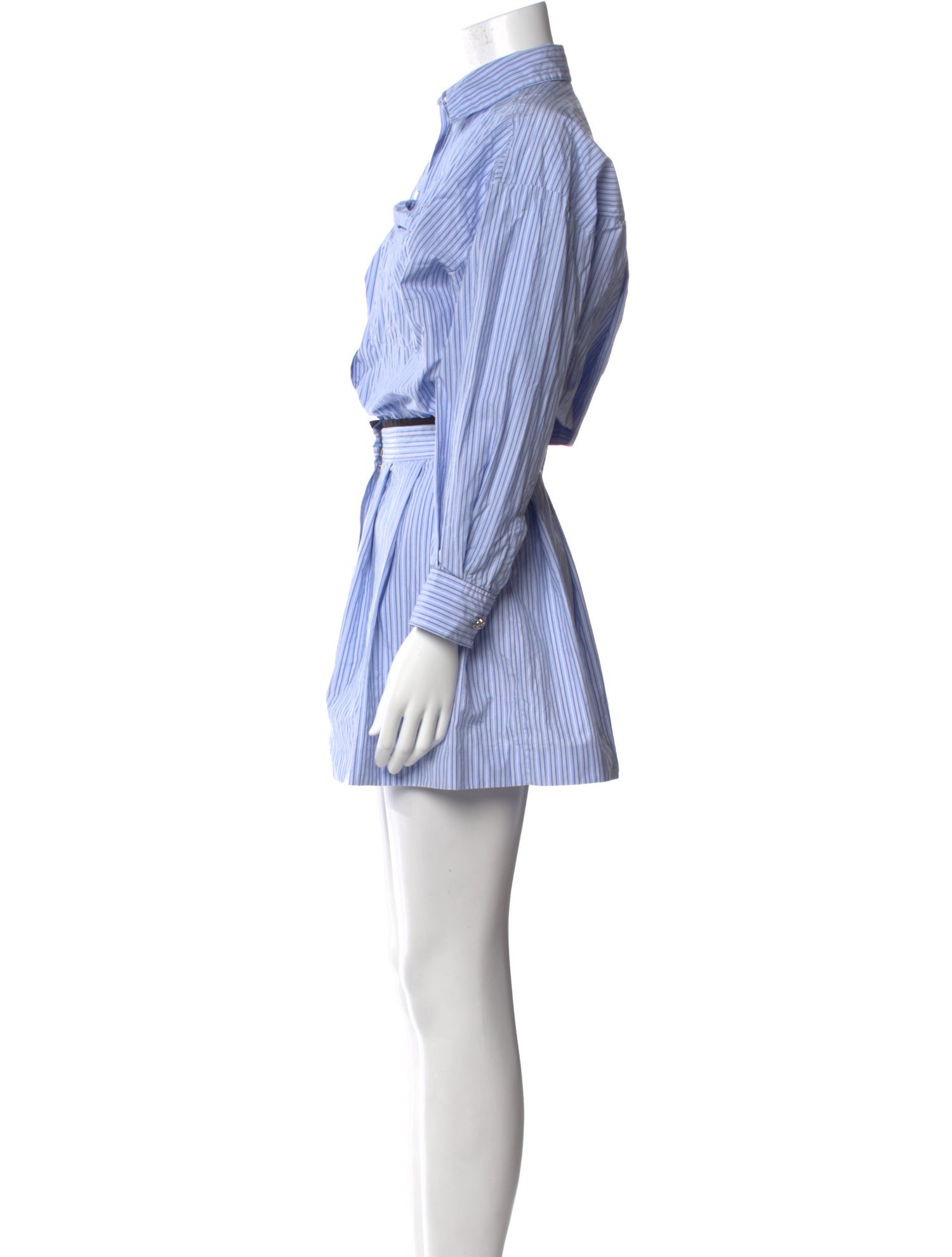 Maje Striped Mini Dress