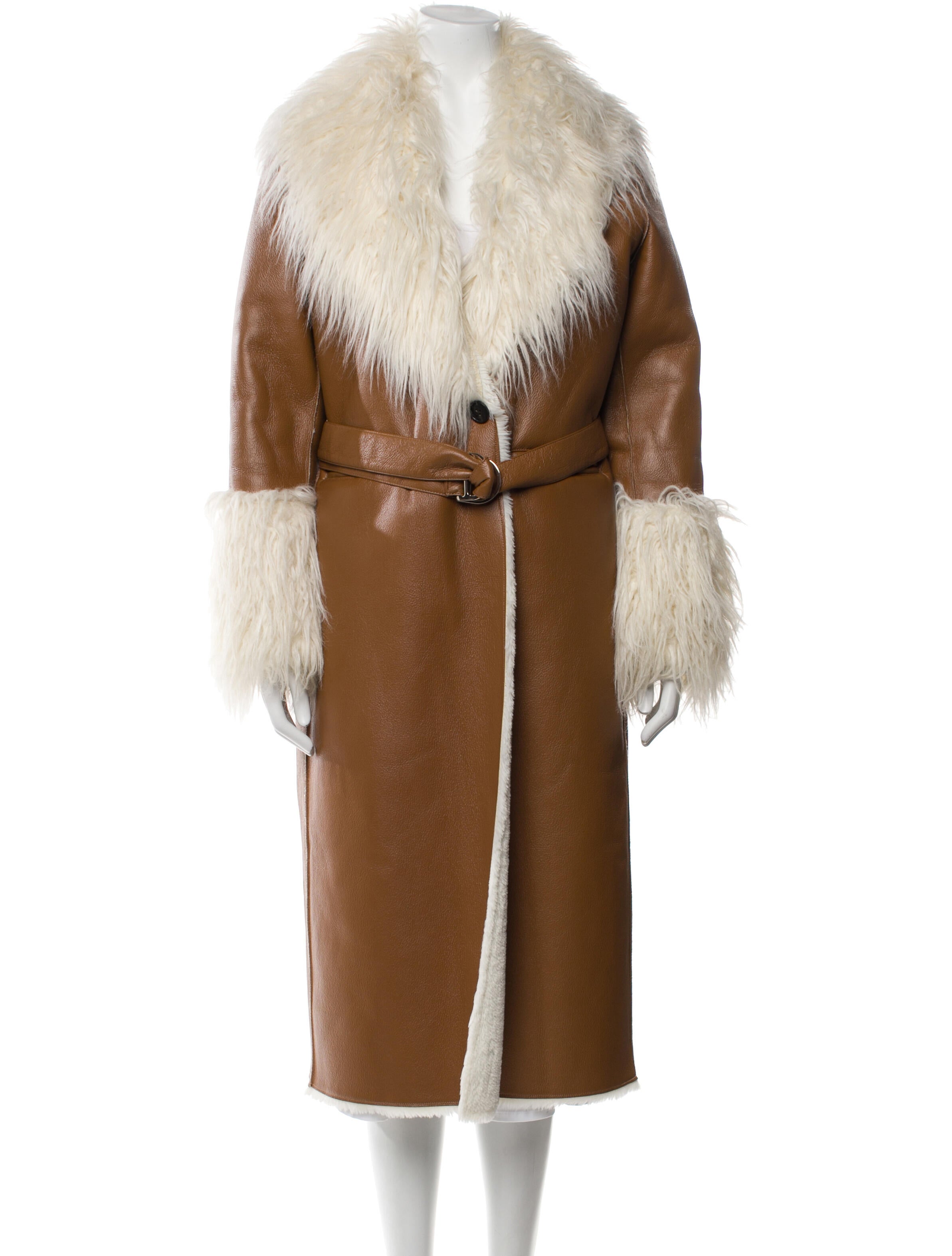 Maje Faux Fur Coat