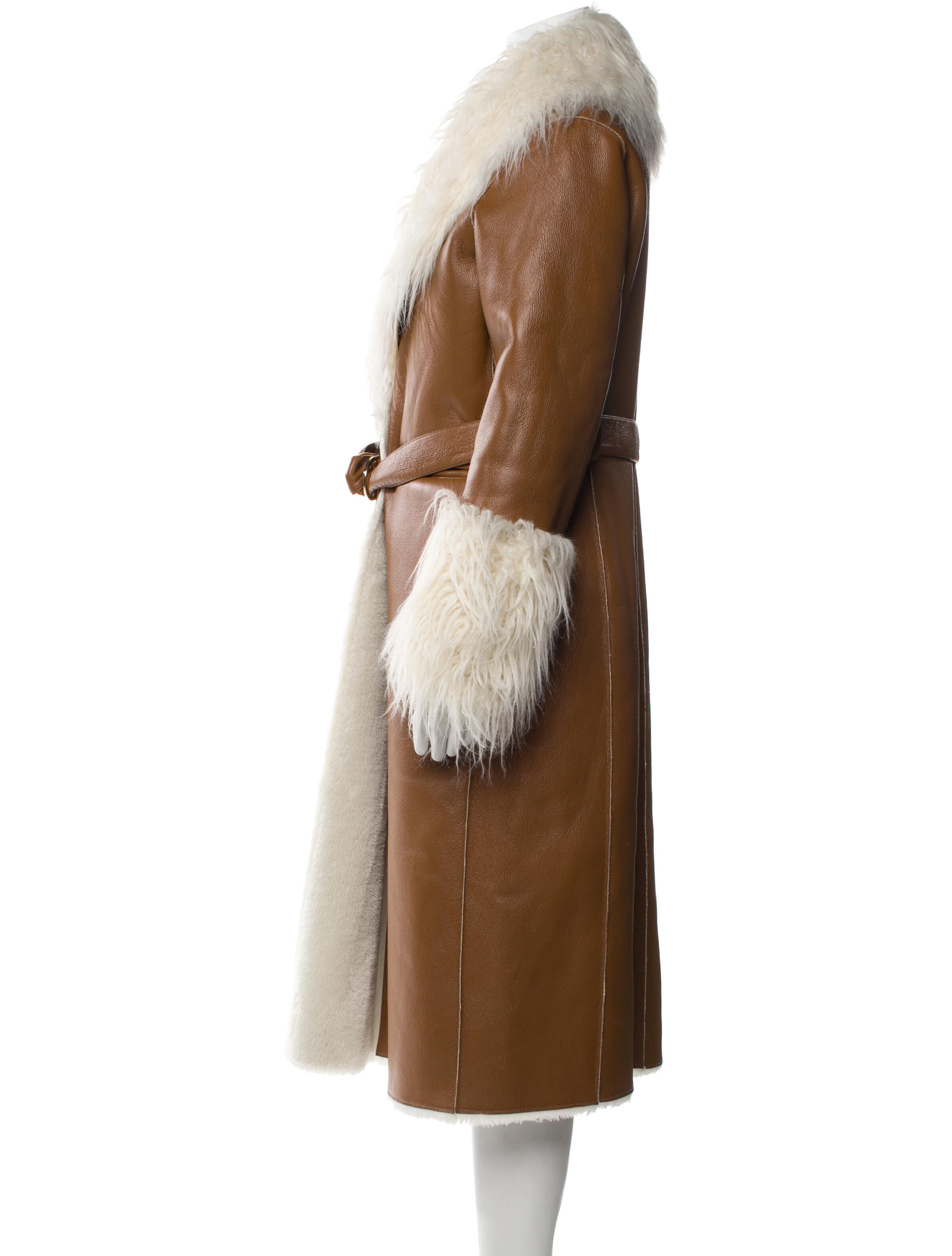 Maje Faux Fur Coat