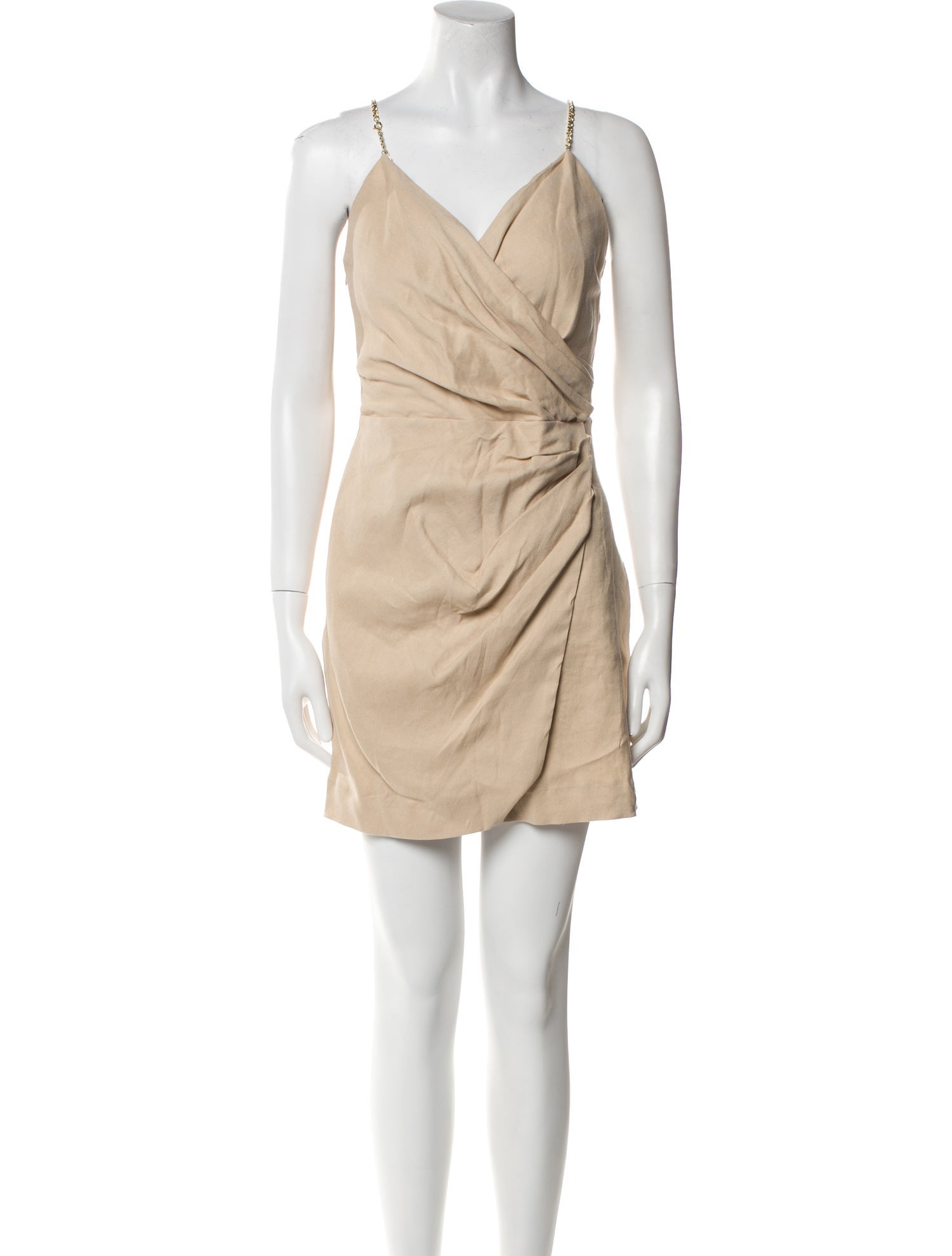 Maje V-Neck Mini Dress