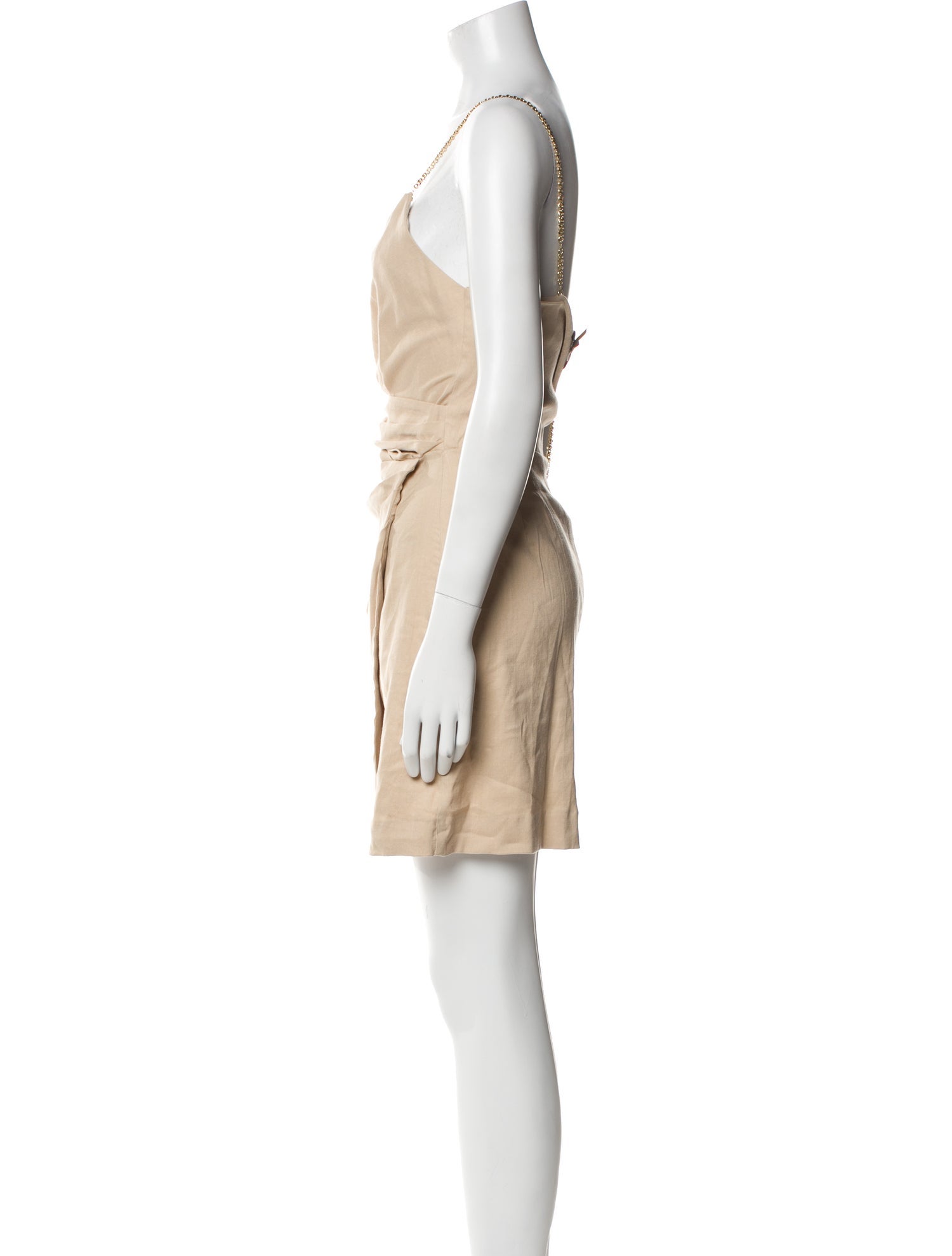 Maje V-Neck Mini Dress