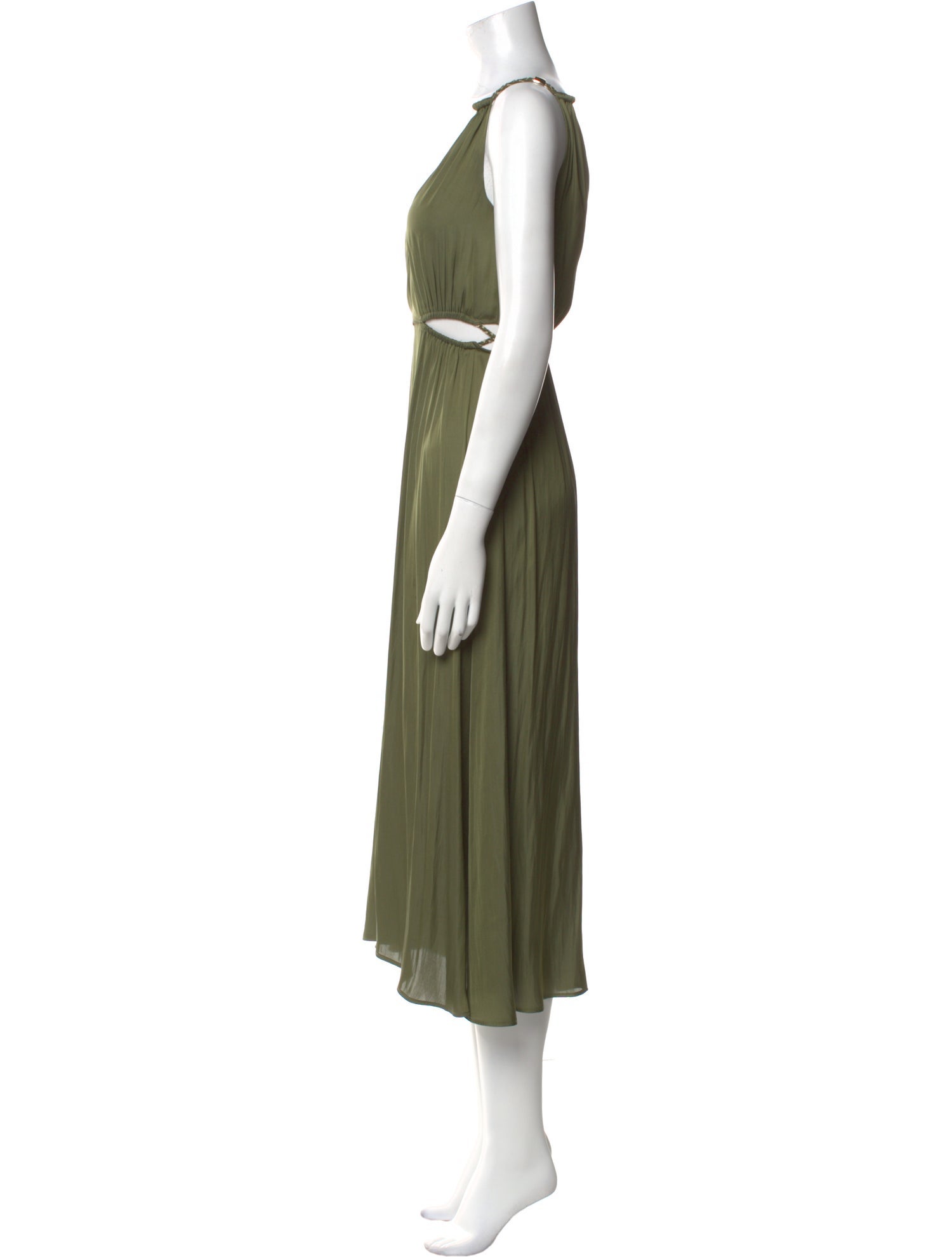 Maje V-Neck Mini Dress