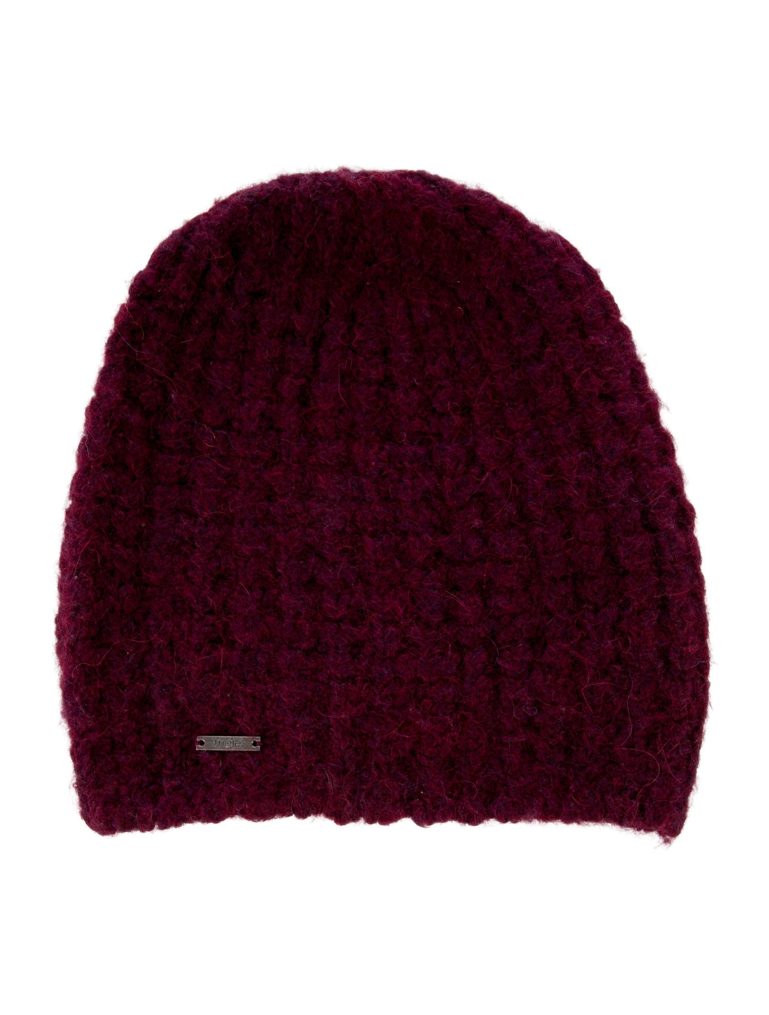 Maje burgundy beanie