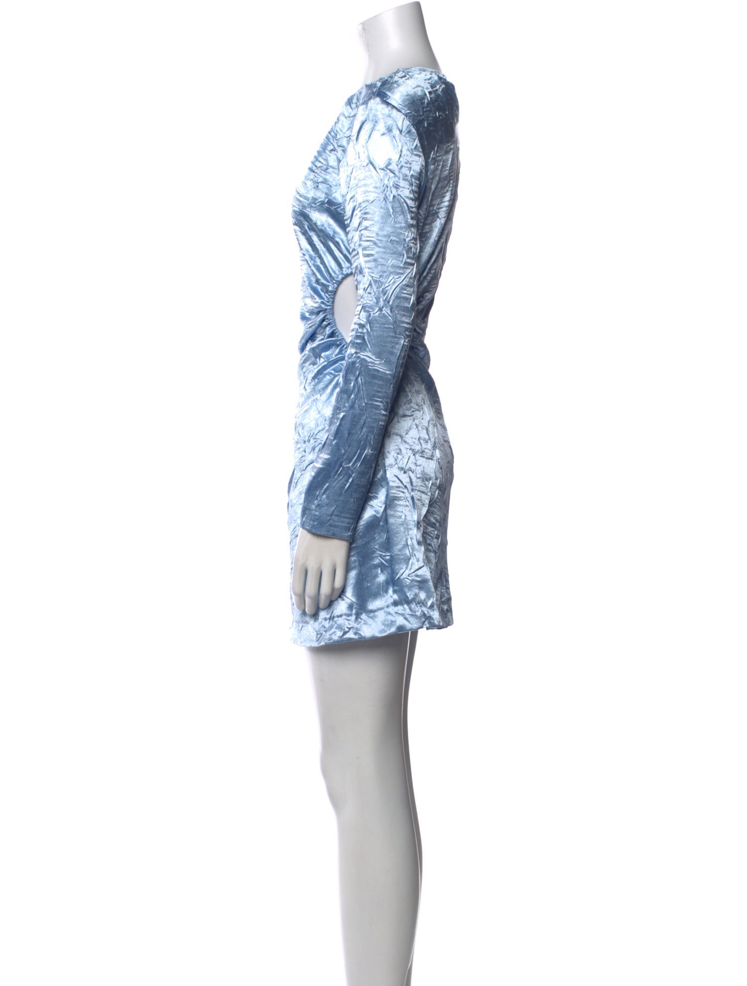 Maje Bateau Neckline Mini Dress