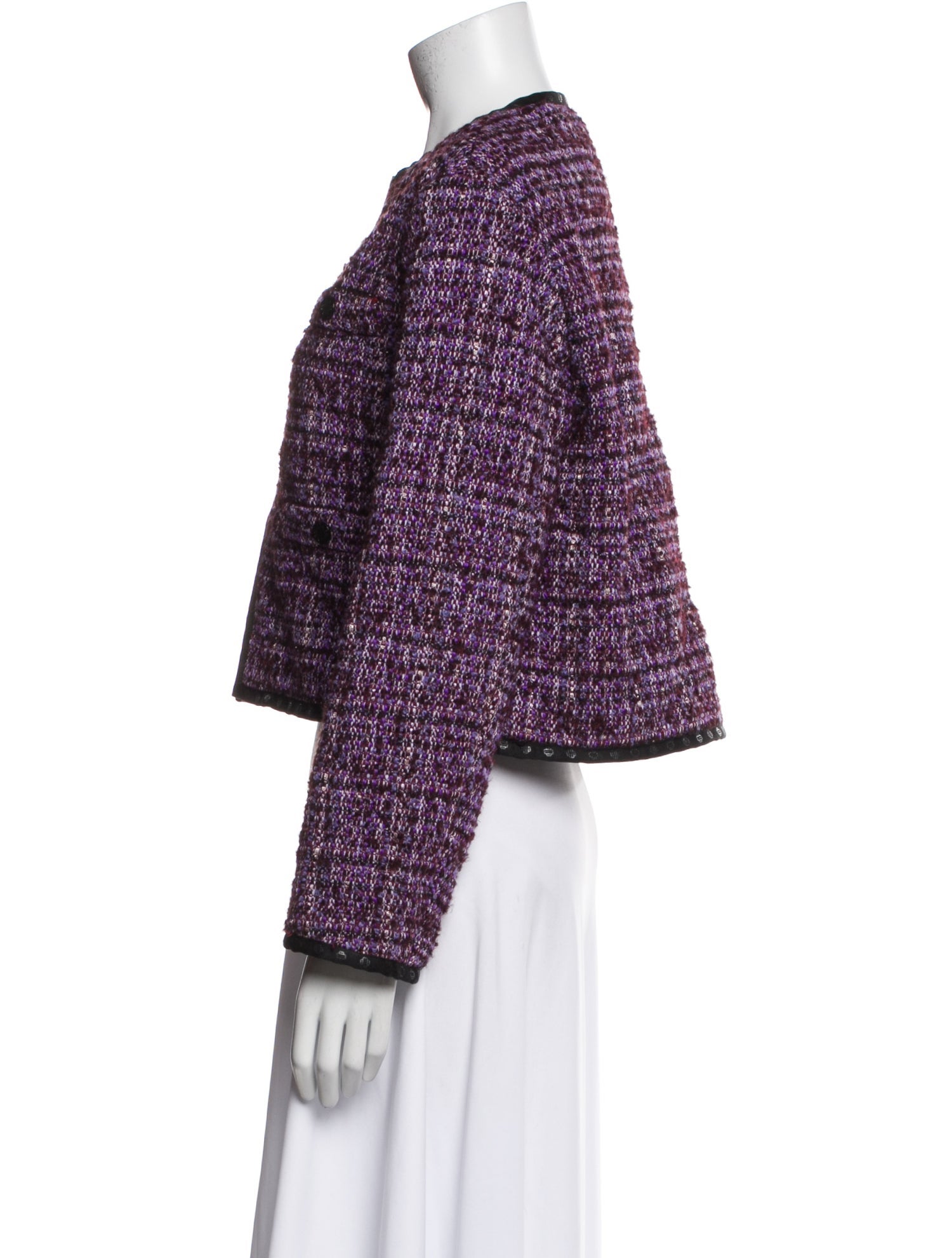 Maje Tweed Pattern Evening Jacket w/ Tags