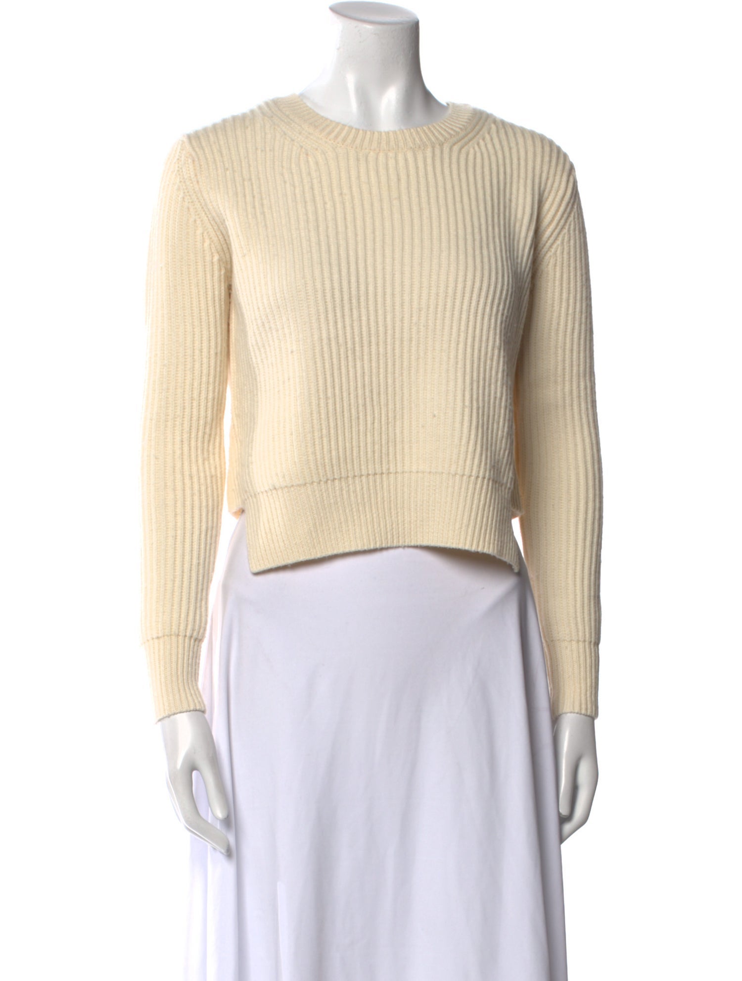 Maje Wool Crew Neck Sweater