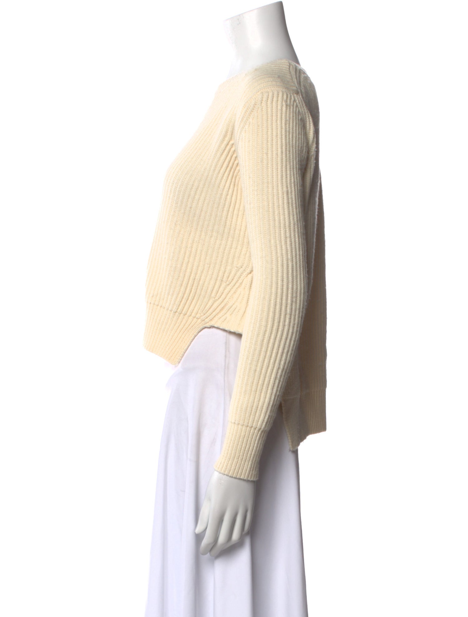 Maje Wool Crew Neck Sweater