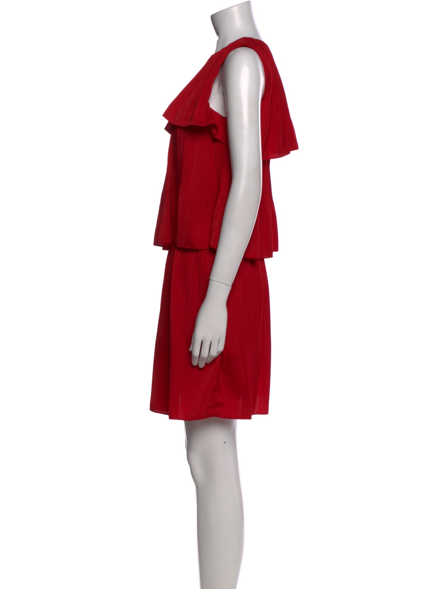 Maje Crew Neck Mini Dress