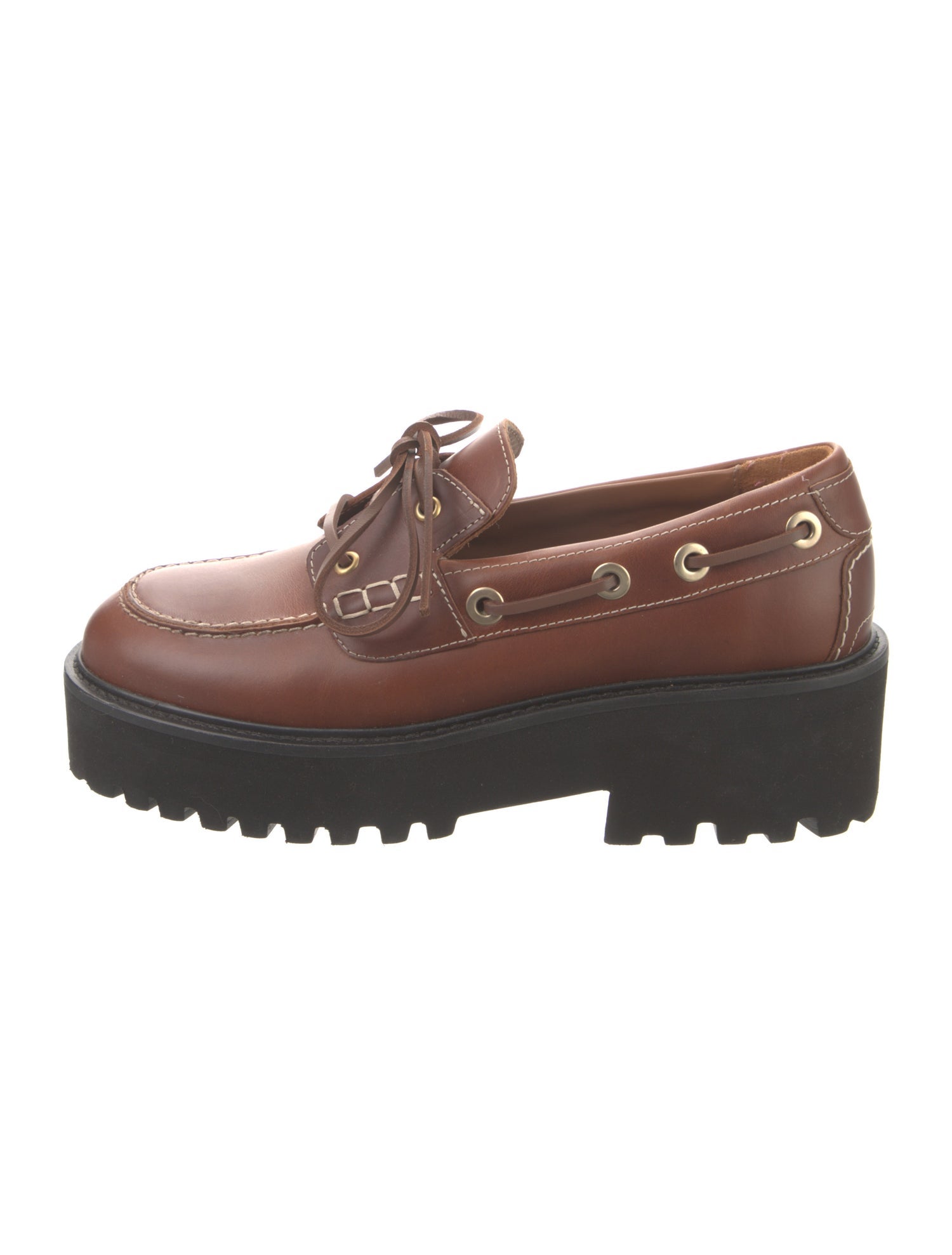 Maje Leather Loafers