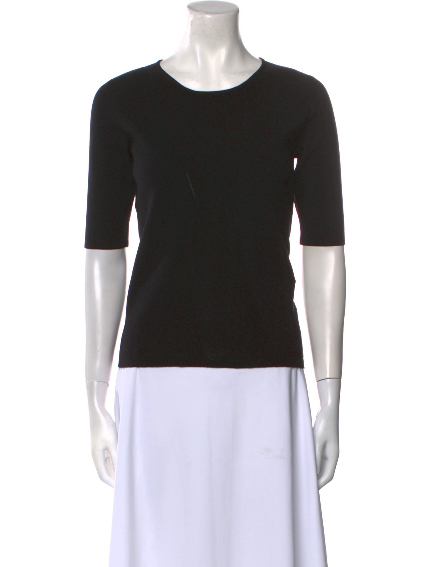 Maje Crew Neck Short Sleeve T-Shirt