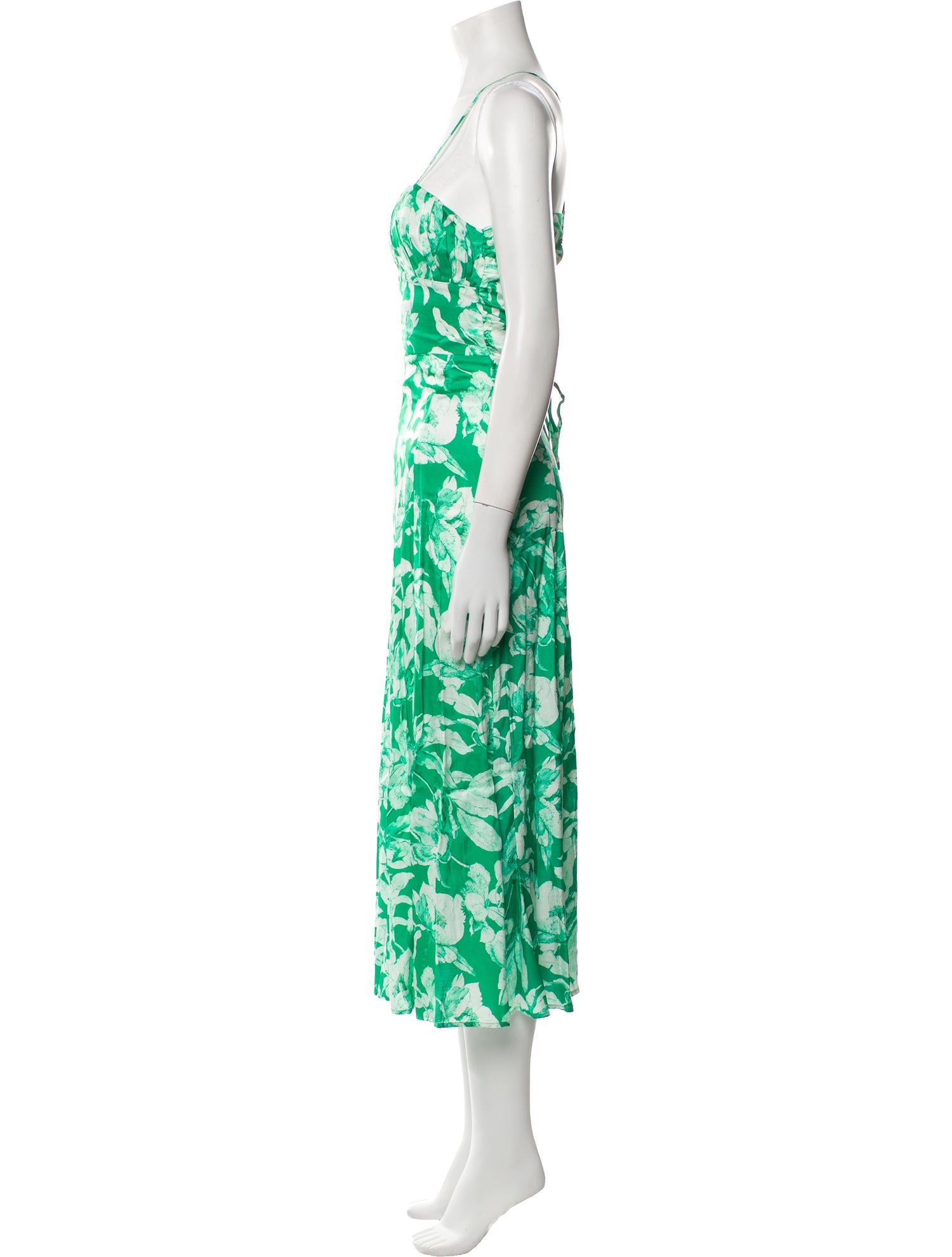 Maje Floral Print Long Dress