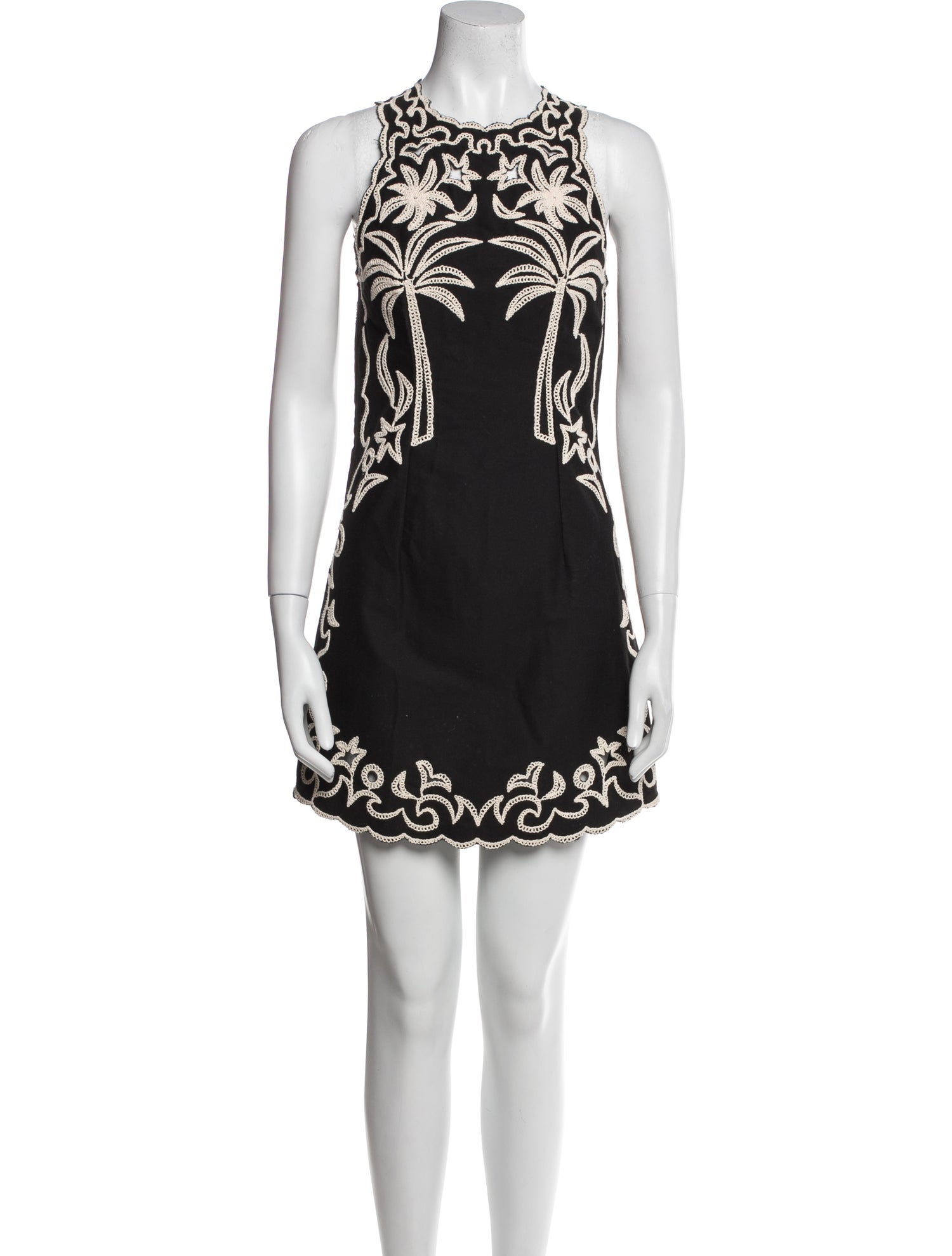 Maje Printed Mini Dress