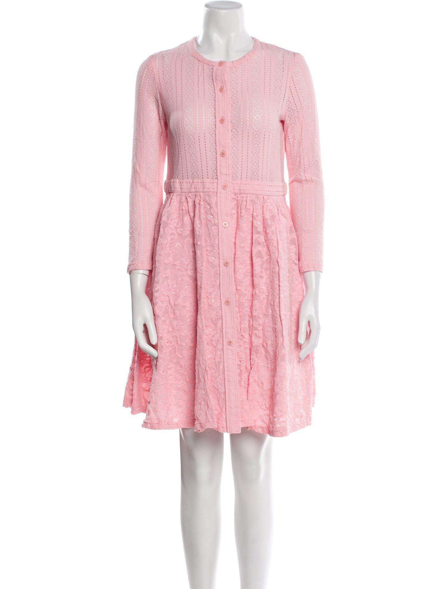 Maje Printed Mini Dress