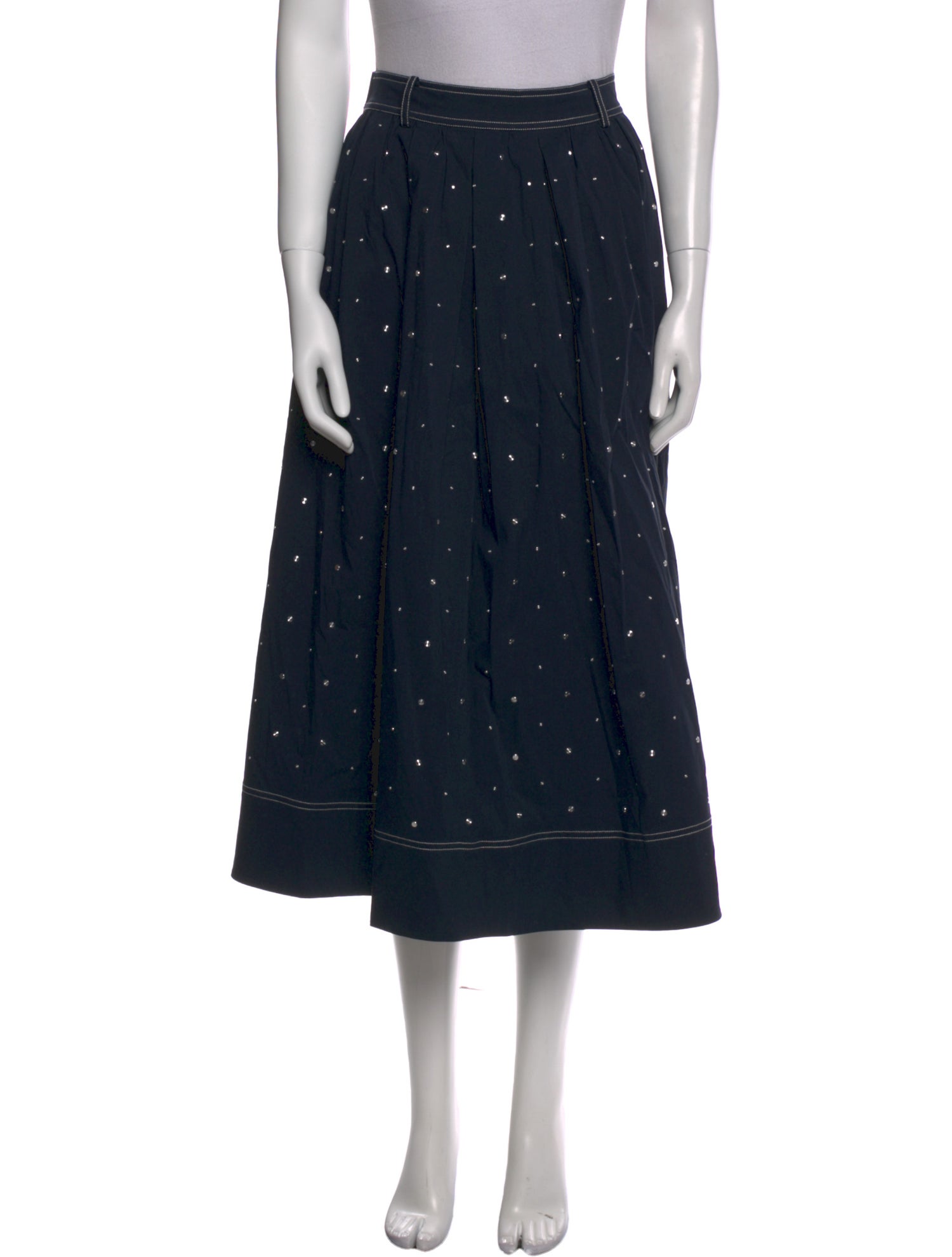 Maje Printed Midi Length Skirt w/ Tags