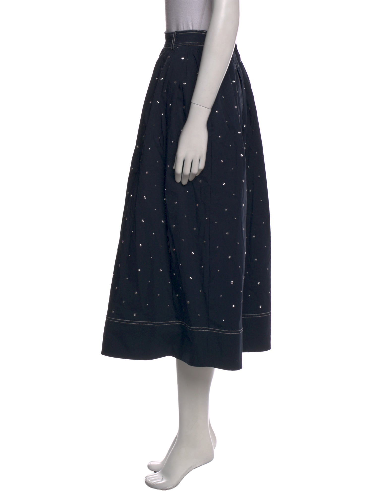 Maje Printed Midi Length Skirt w/ Tags