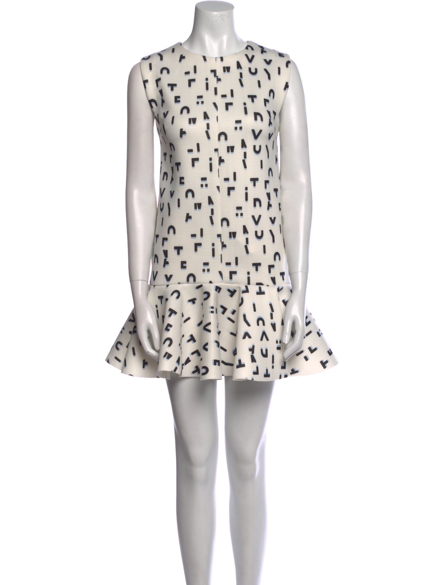 Maje Printed Mini Dress
