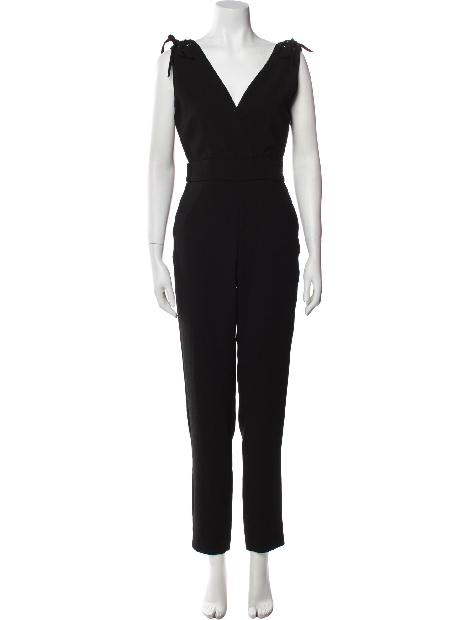 Maje V-Neck Jumpsuit