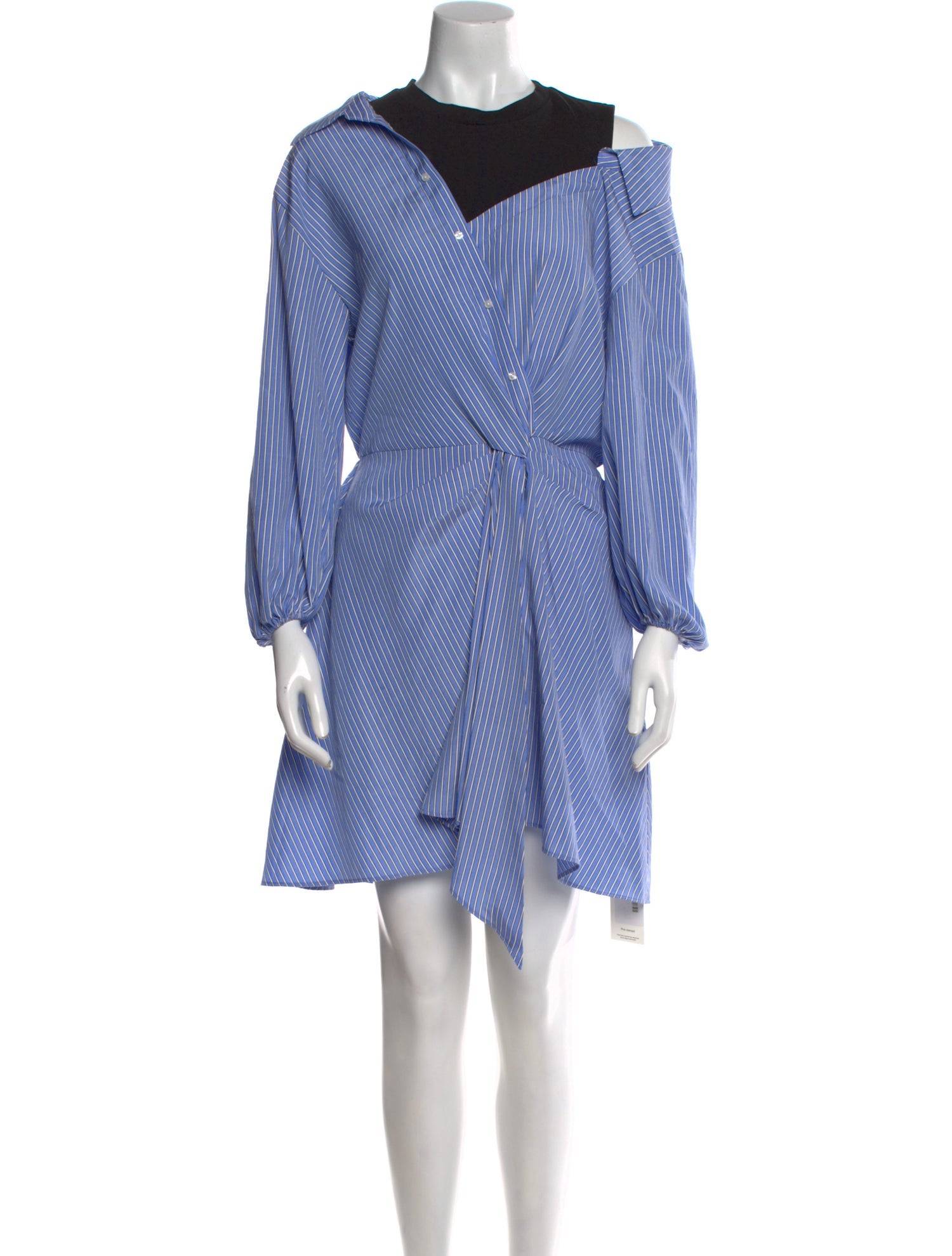 Maje Striped Mini Dress