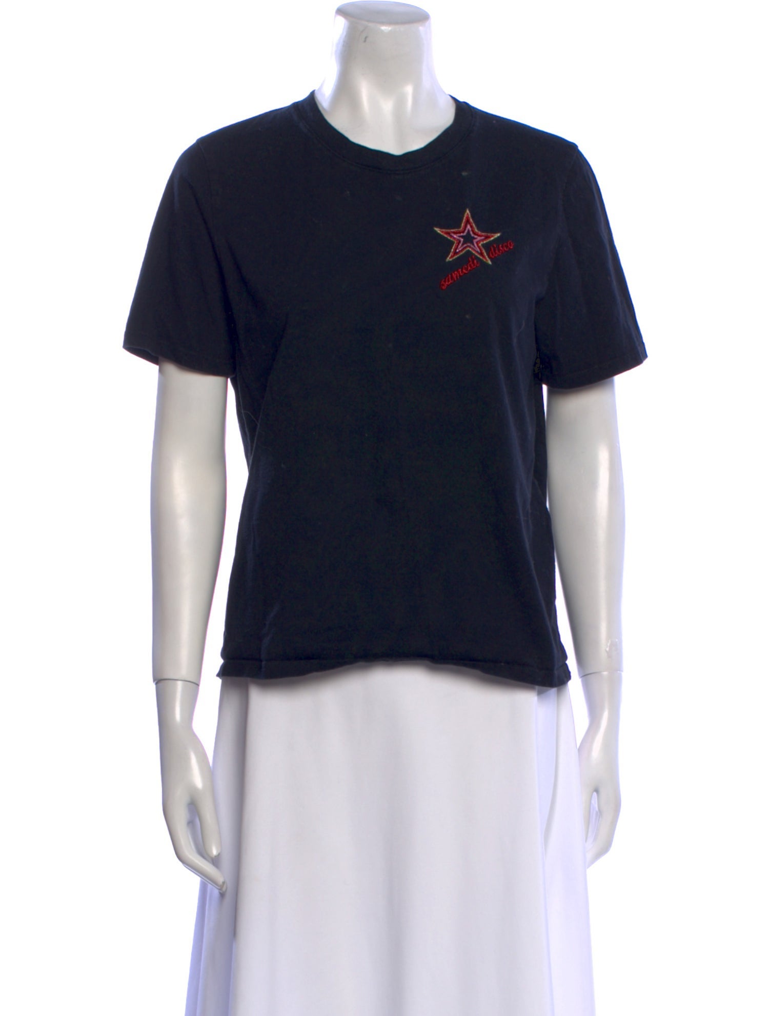 Maje Graphic Print Crew Neck T-Shirt