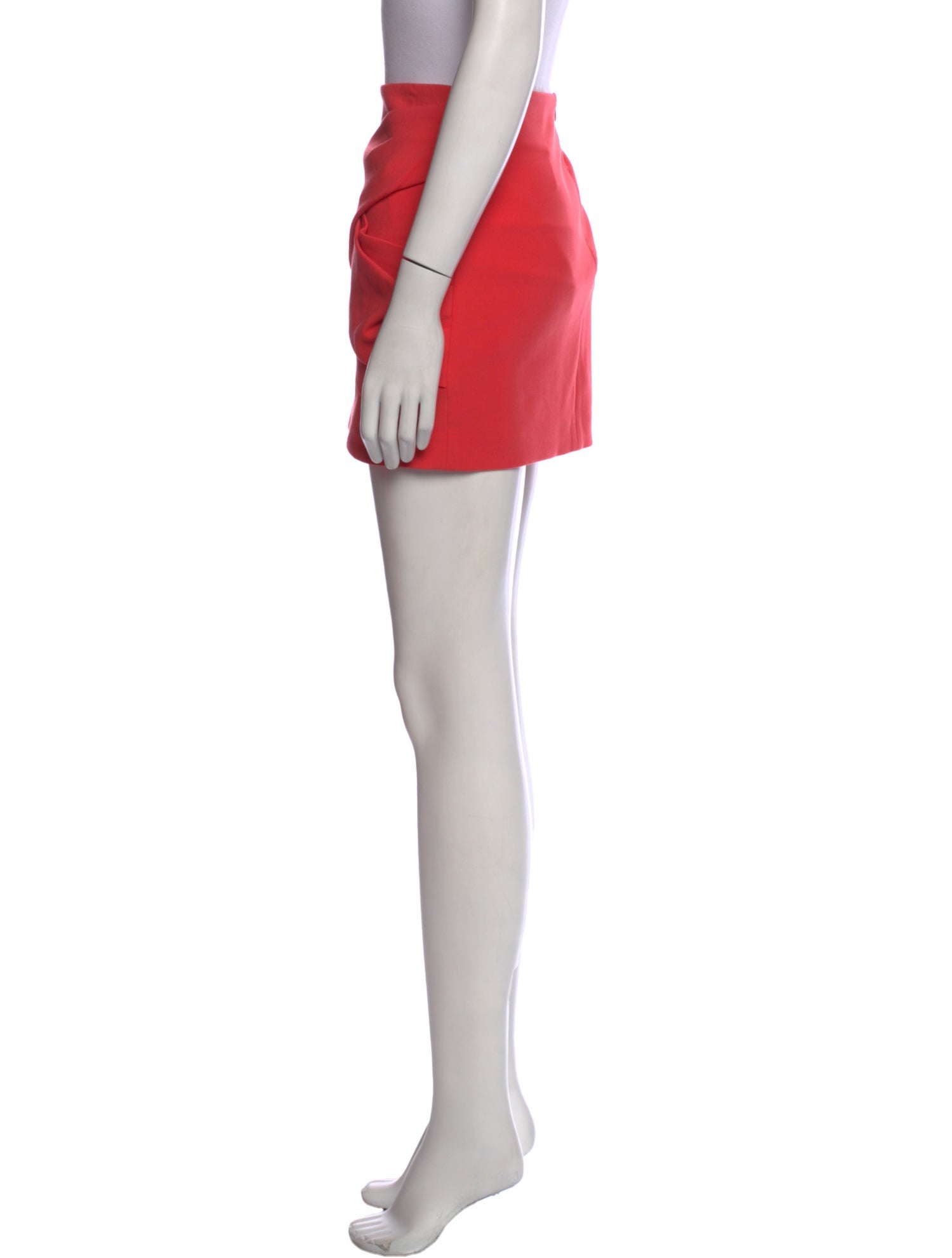 Maje Pleated Accents Mini Skirt