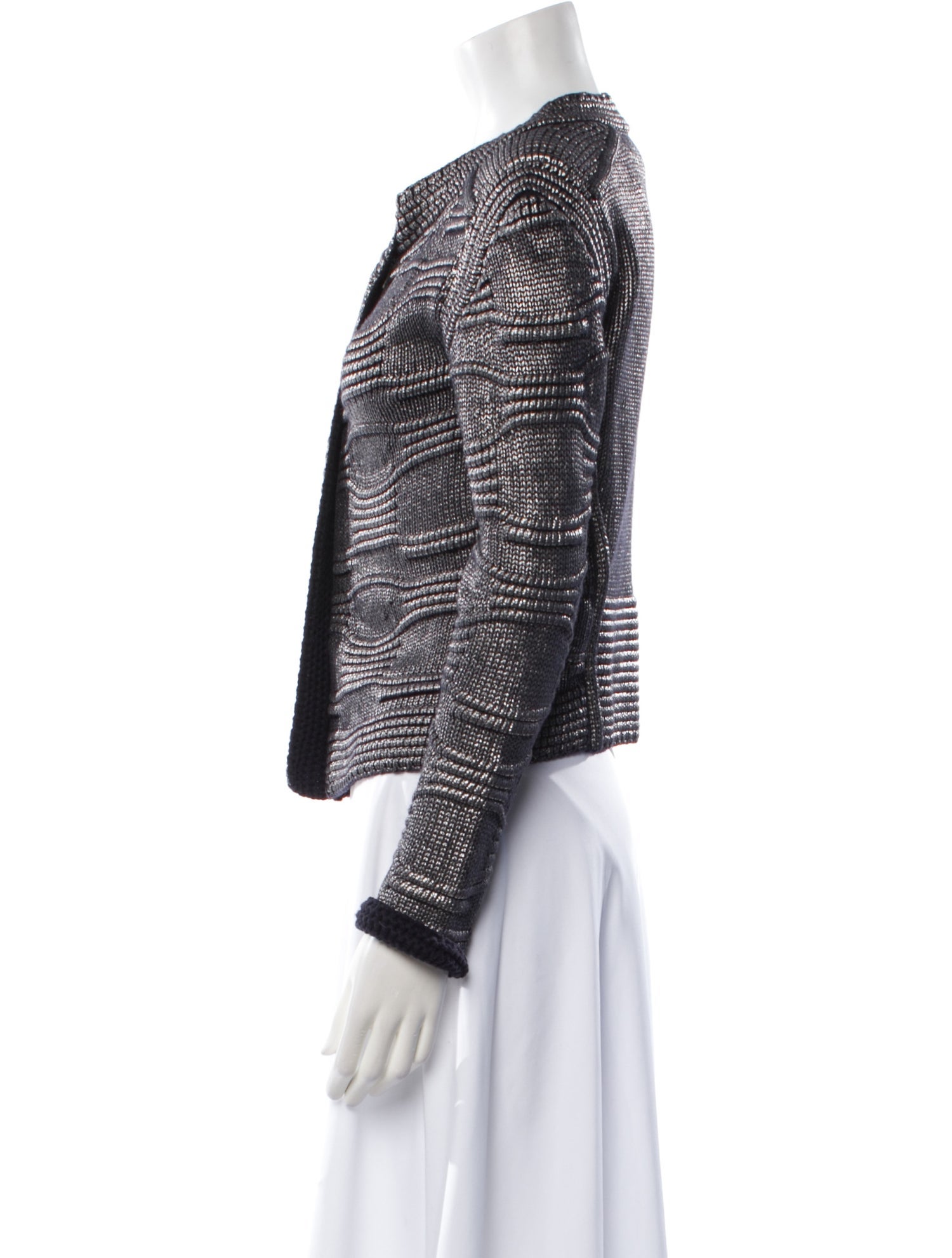 Maje Tweed Pattern Evening Jacket