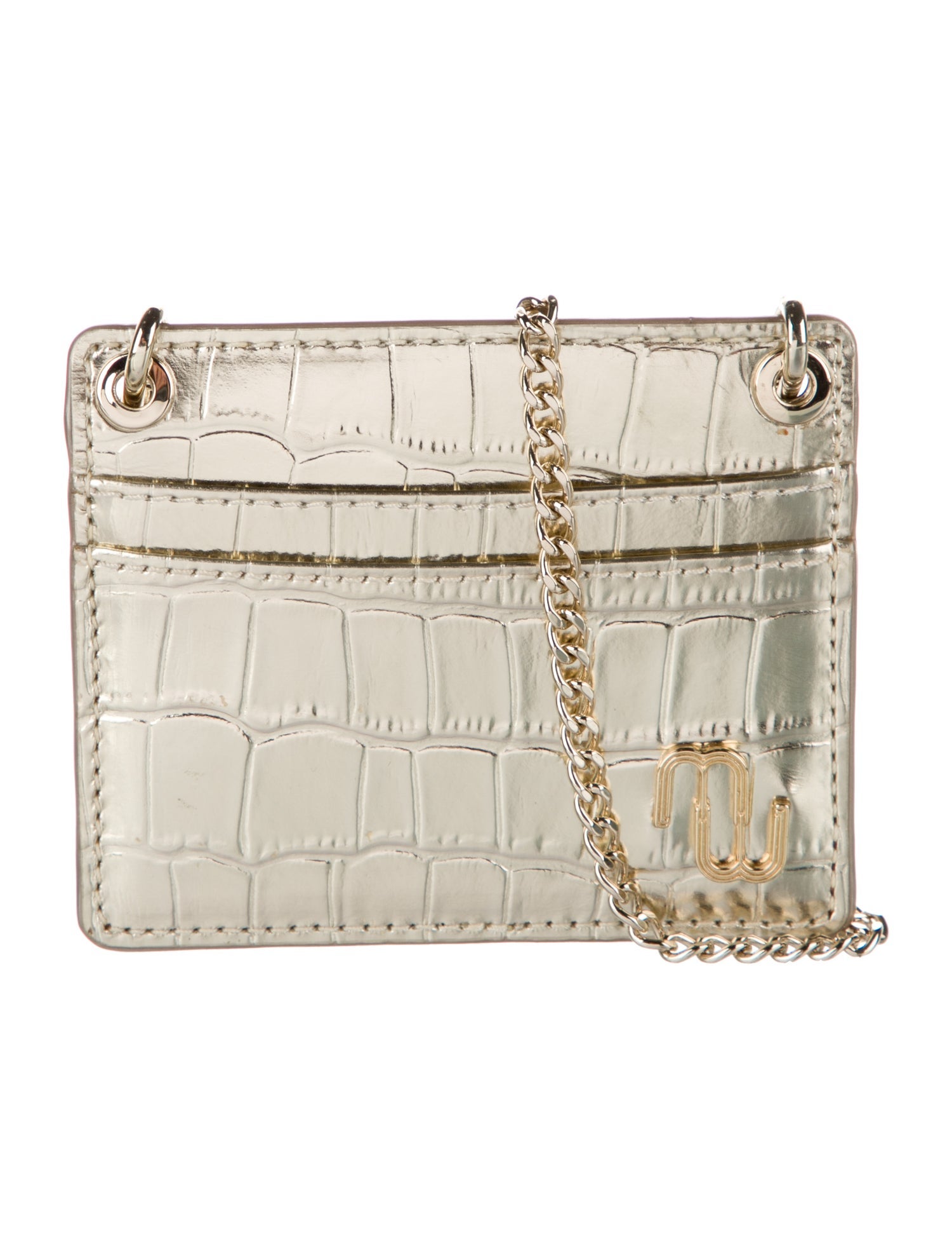 Maje Leather Card Holder