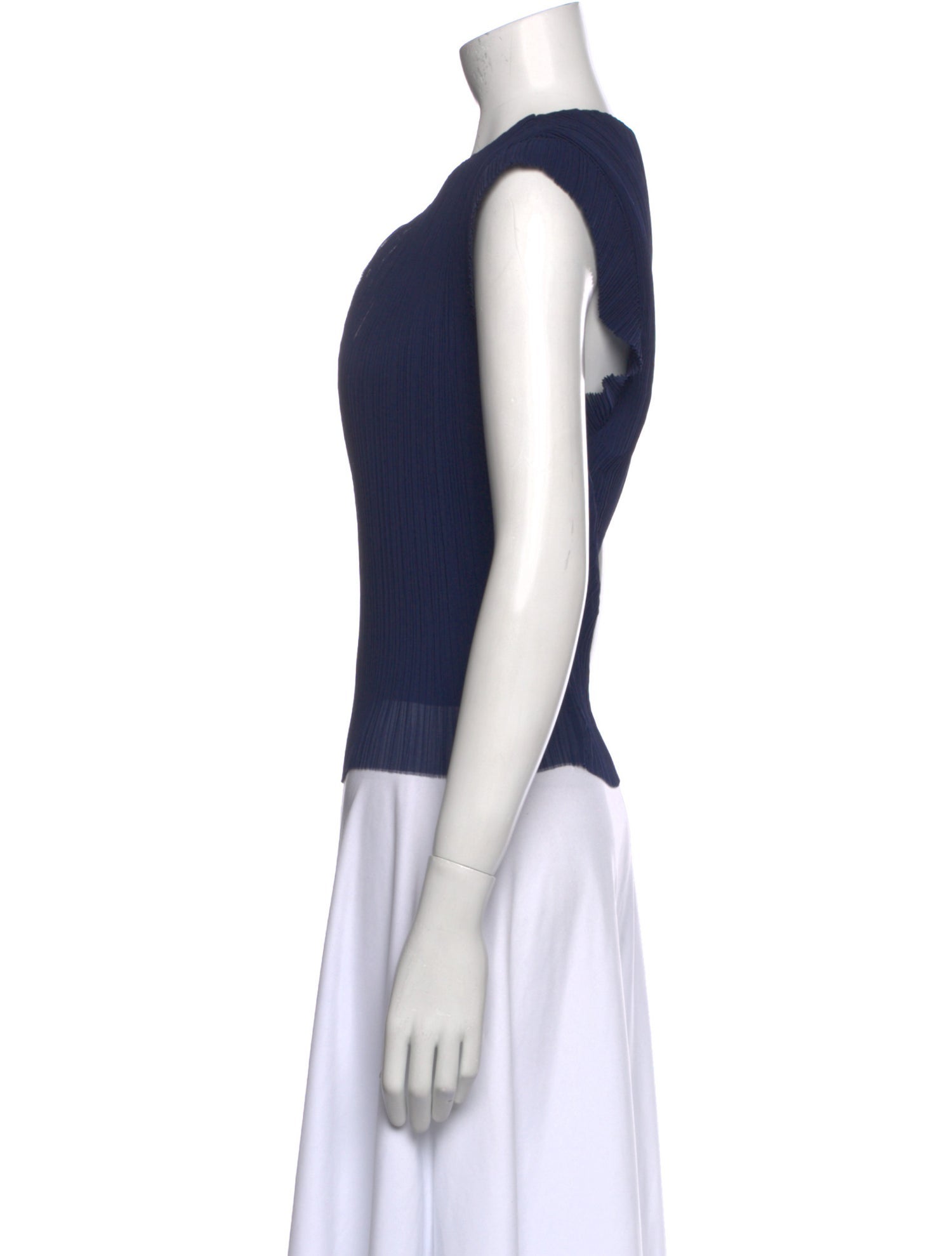 Maje Scoop Neck Short Sleeve Top