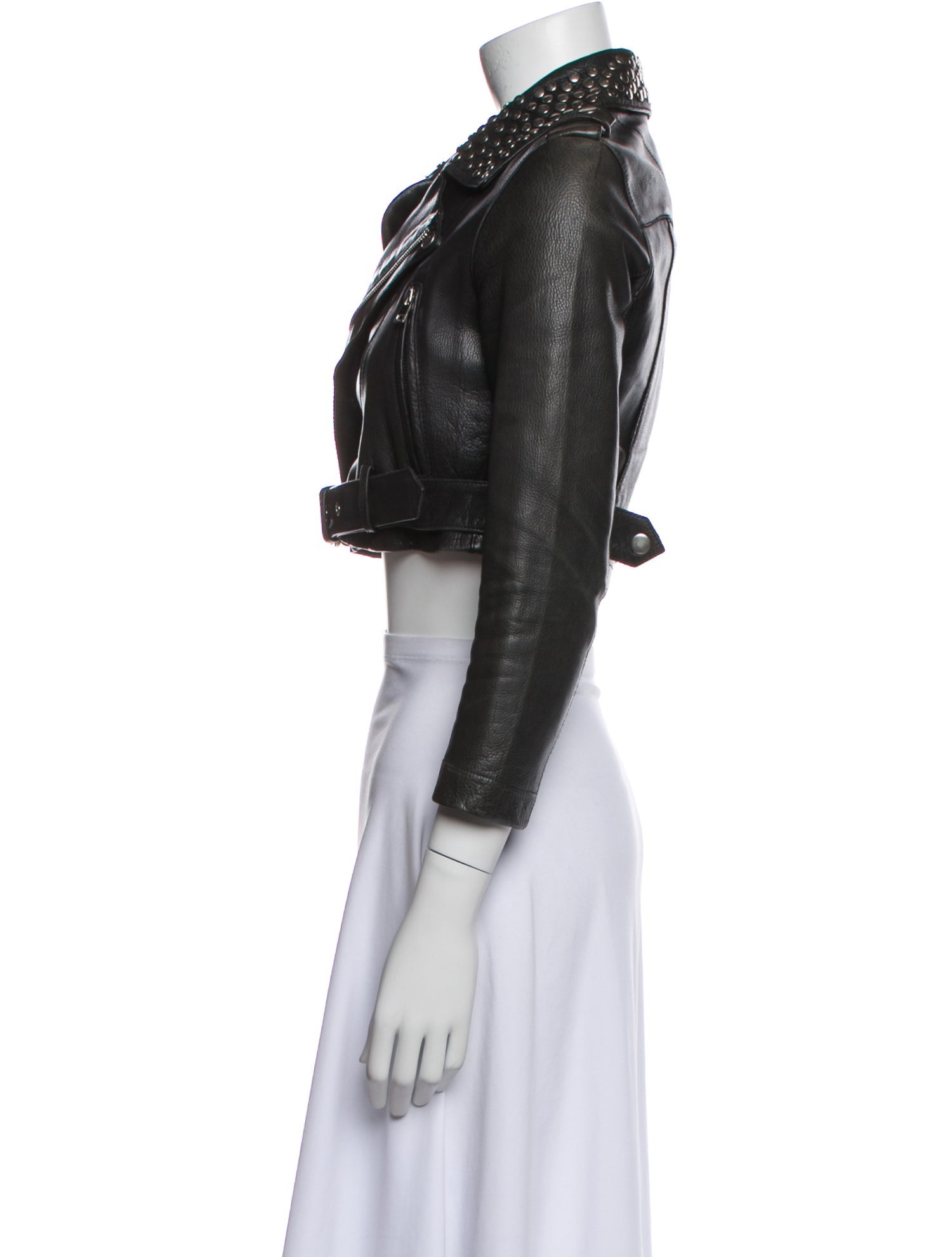 Maje Leather Biker Jacket