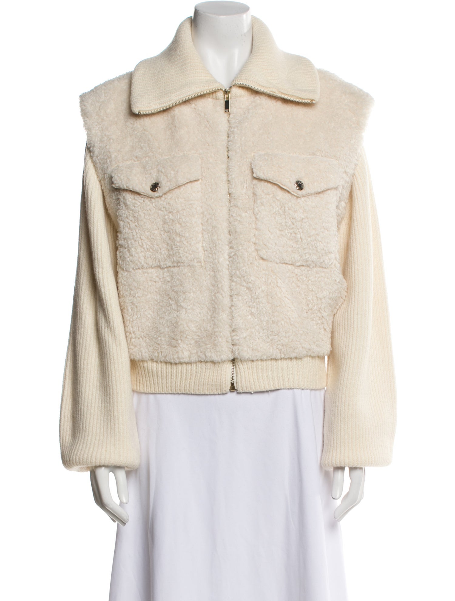 Maje Faux Fur Jacket