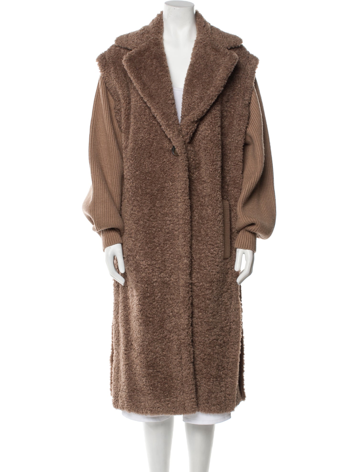 Maje Faux Fur Coat
