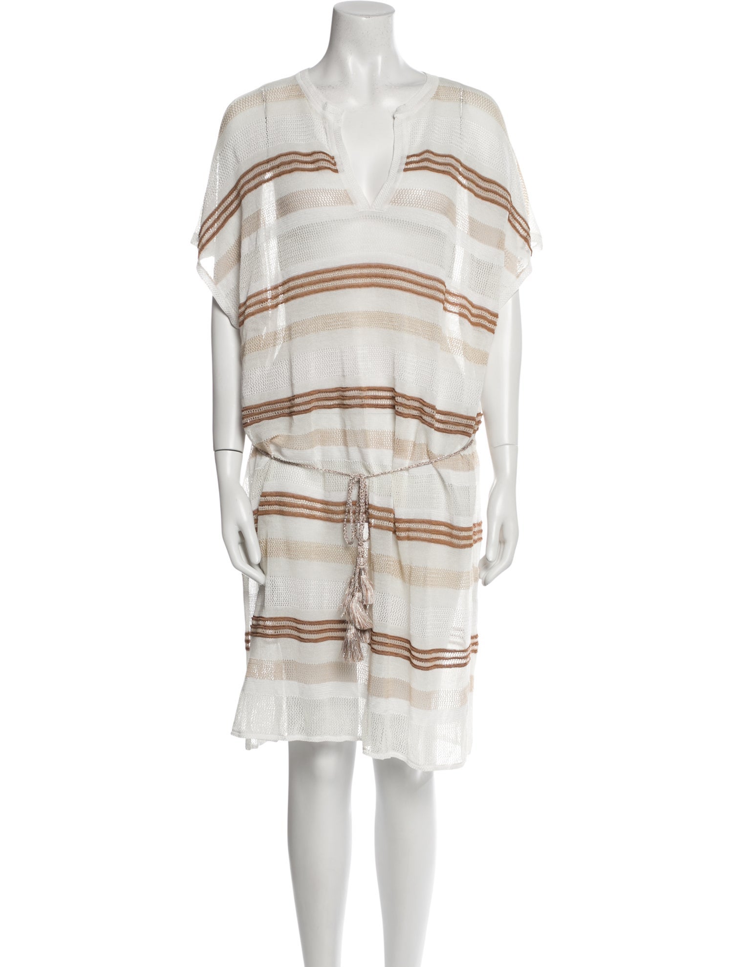 Maje Striped Cover-Up