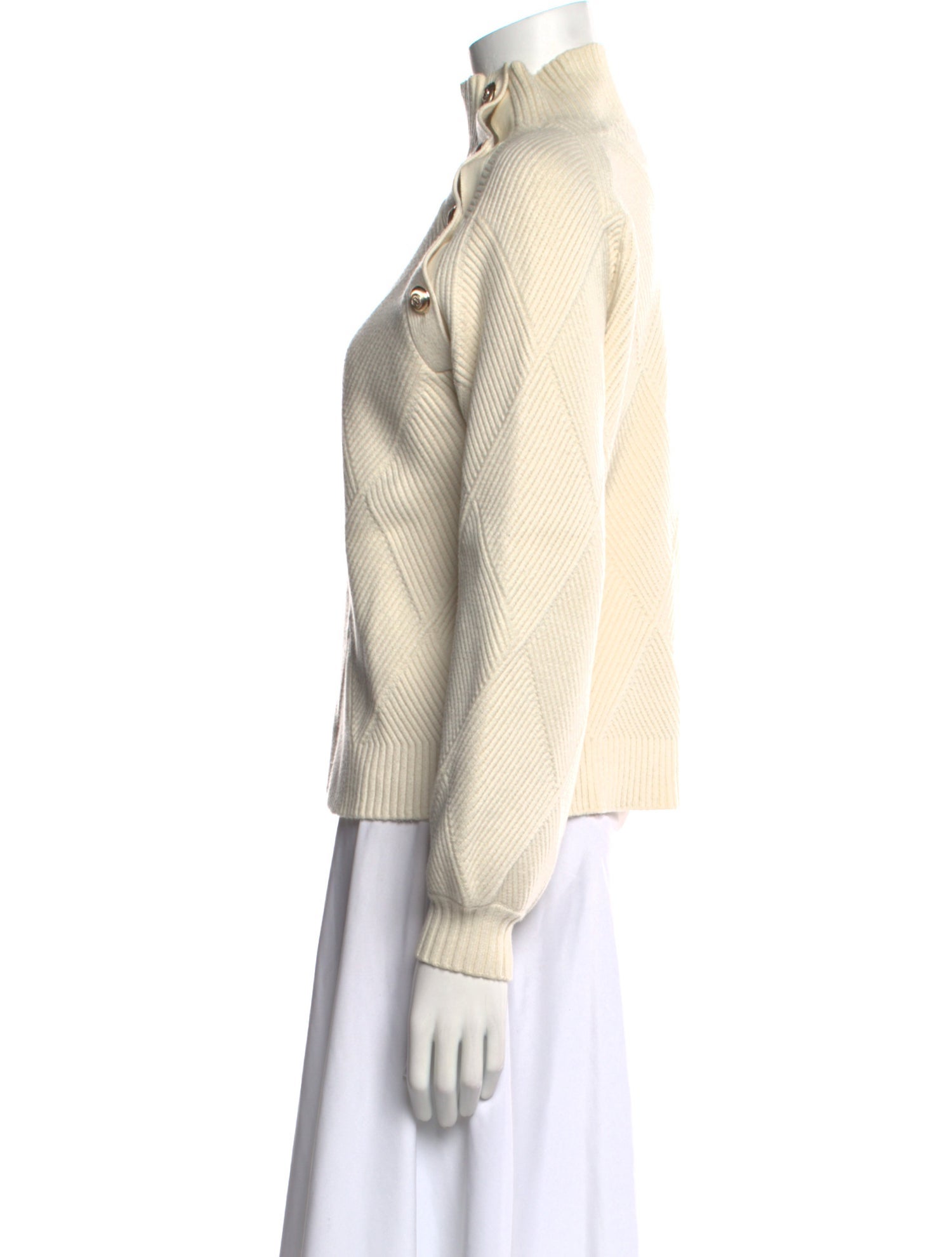 Maje Mock Neck Sweater