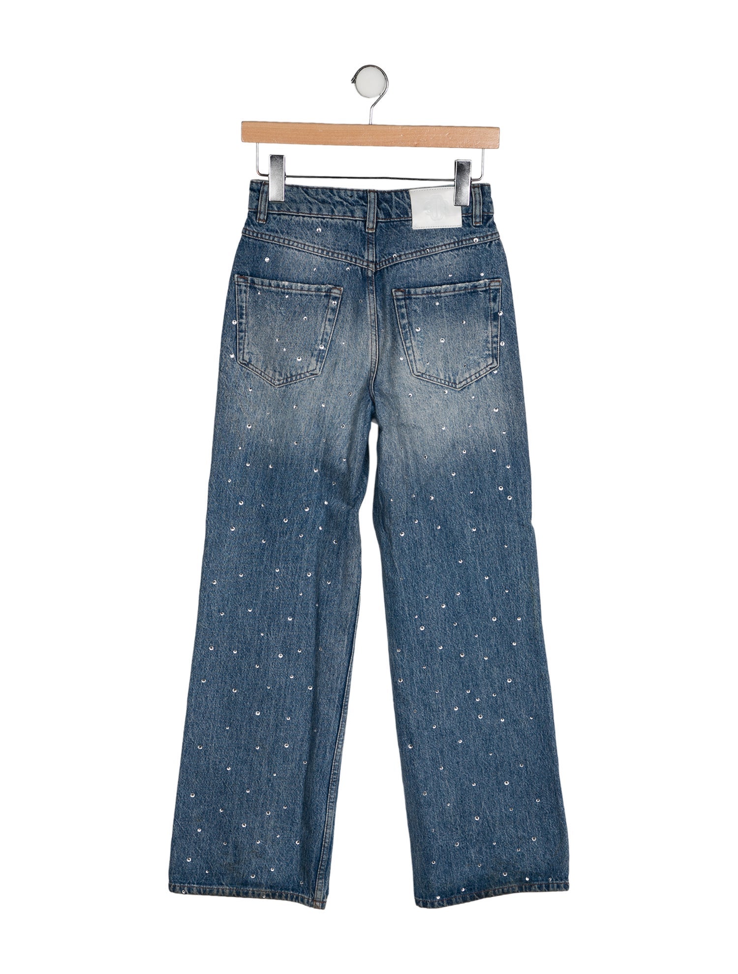 Maje High-Rise Wide Leg Jeans