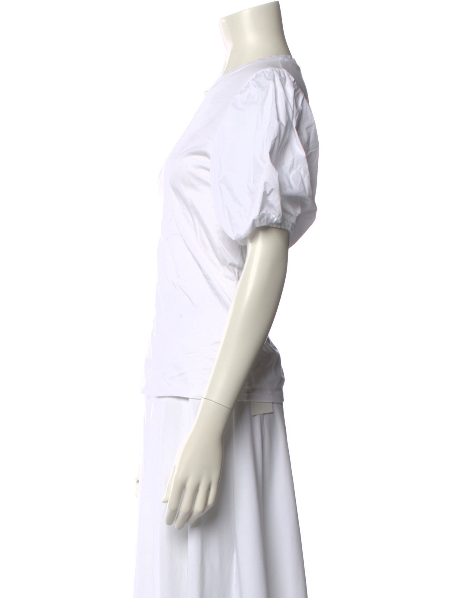 Maje Bateau Neckline Short Sleeve T-Shirt